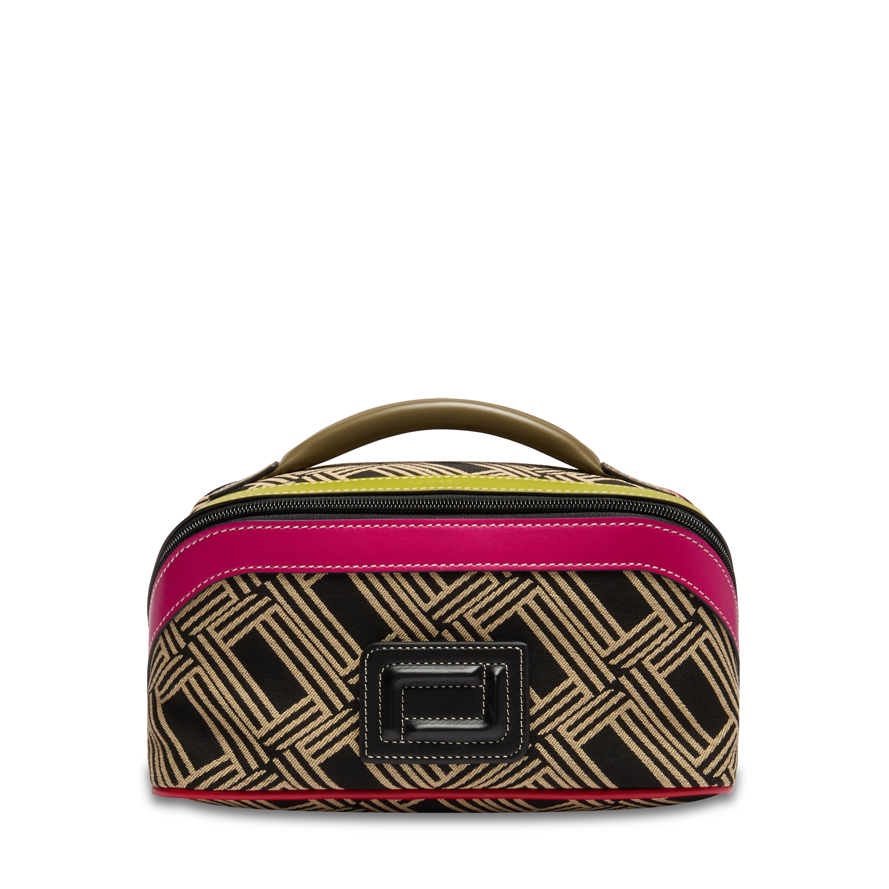 Mistral toiletry pouch by lancel in cotton LANCEL Black