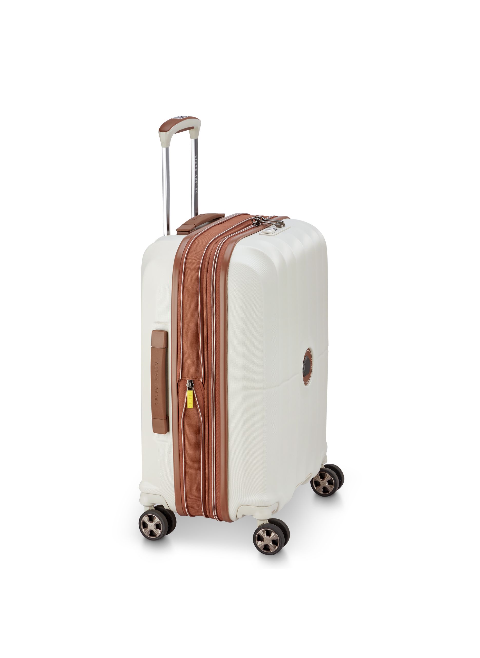 Valise cabine rigide taille s - carrousel 2 DELSEY PARIS Beige