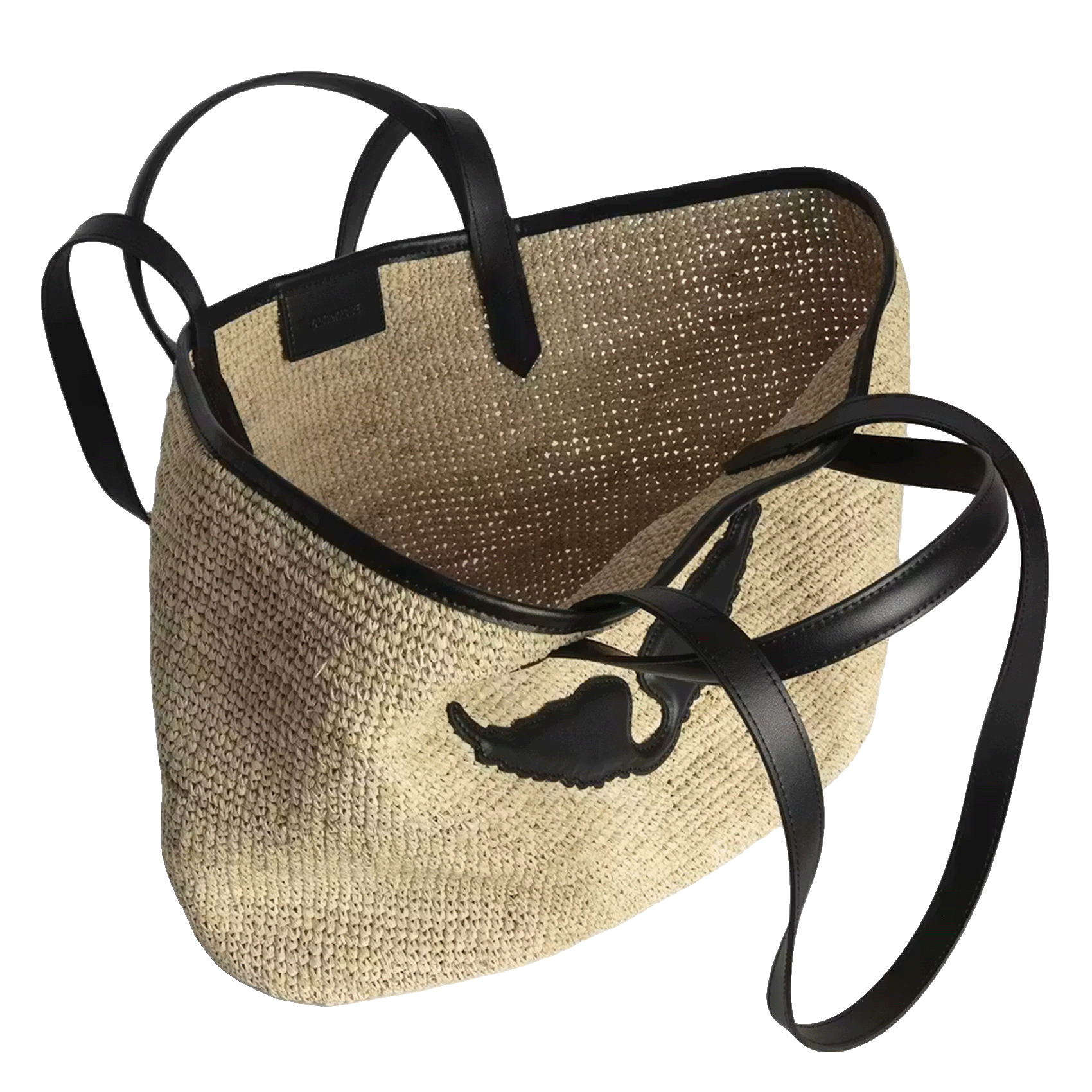 Rieten mand ZADIG&VOLTAIRE Zwart