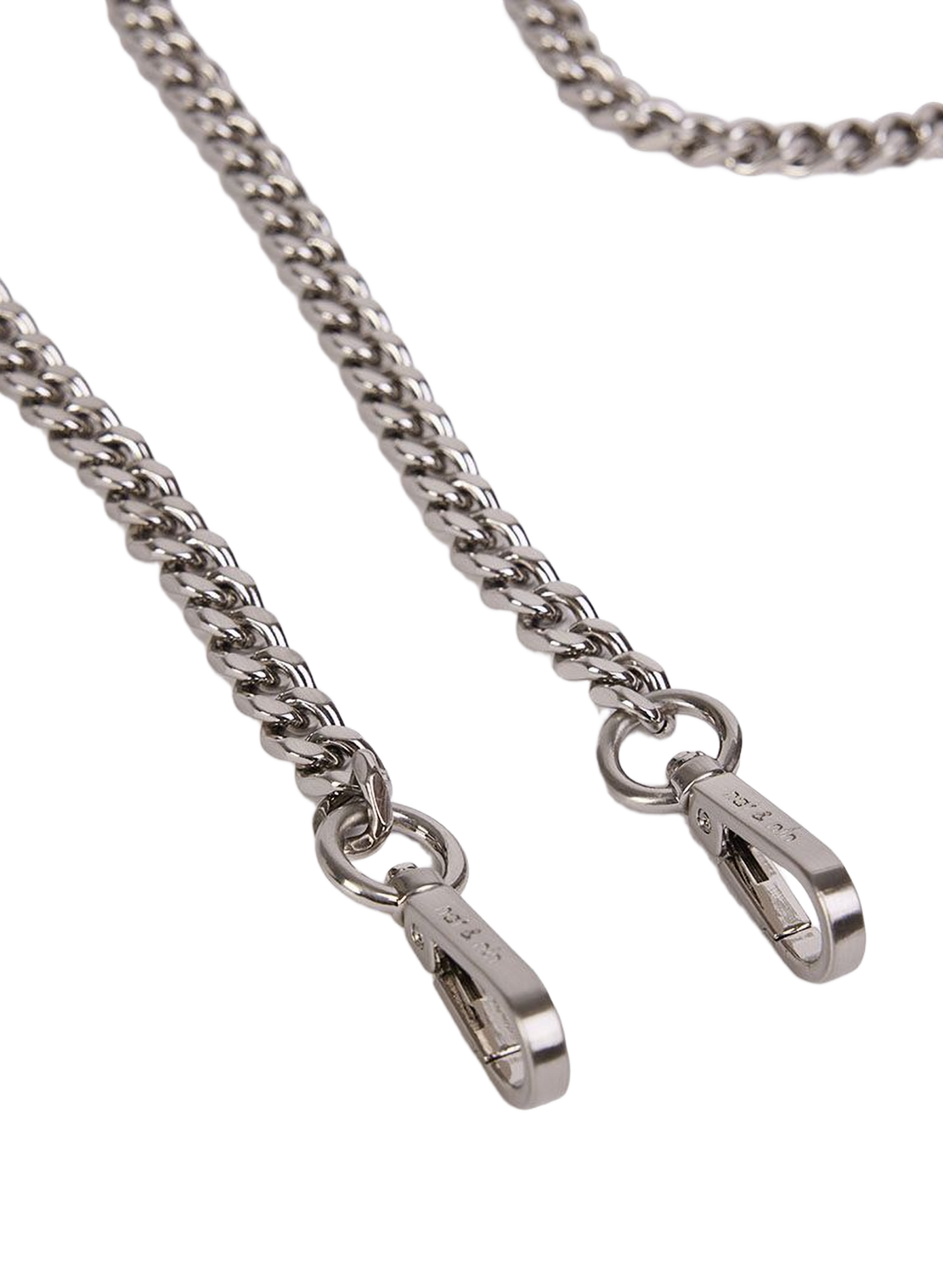 Jill Schultertasche mit Kette NAT & NIN Silber