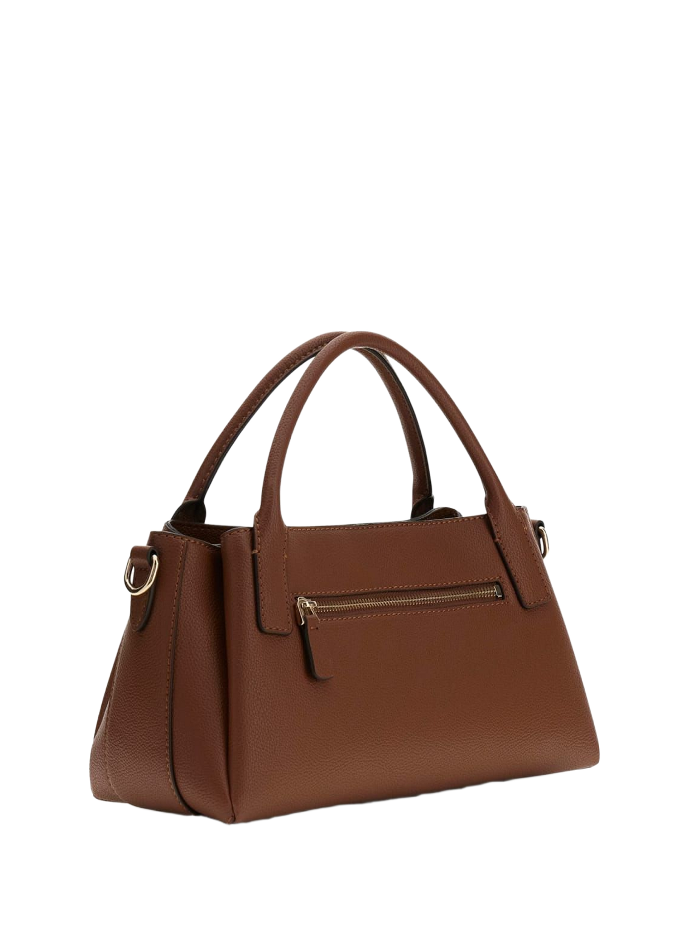 Grained Cameli handbag GUESS Brown