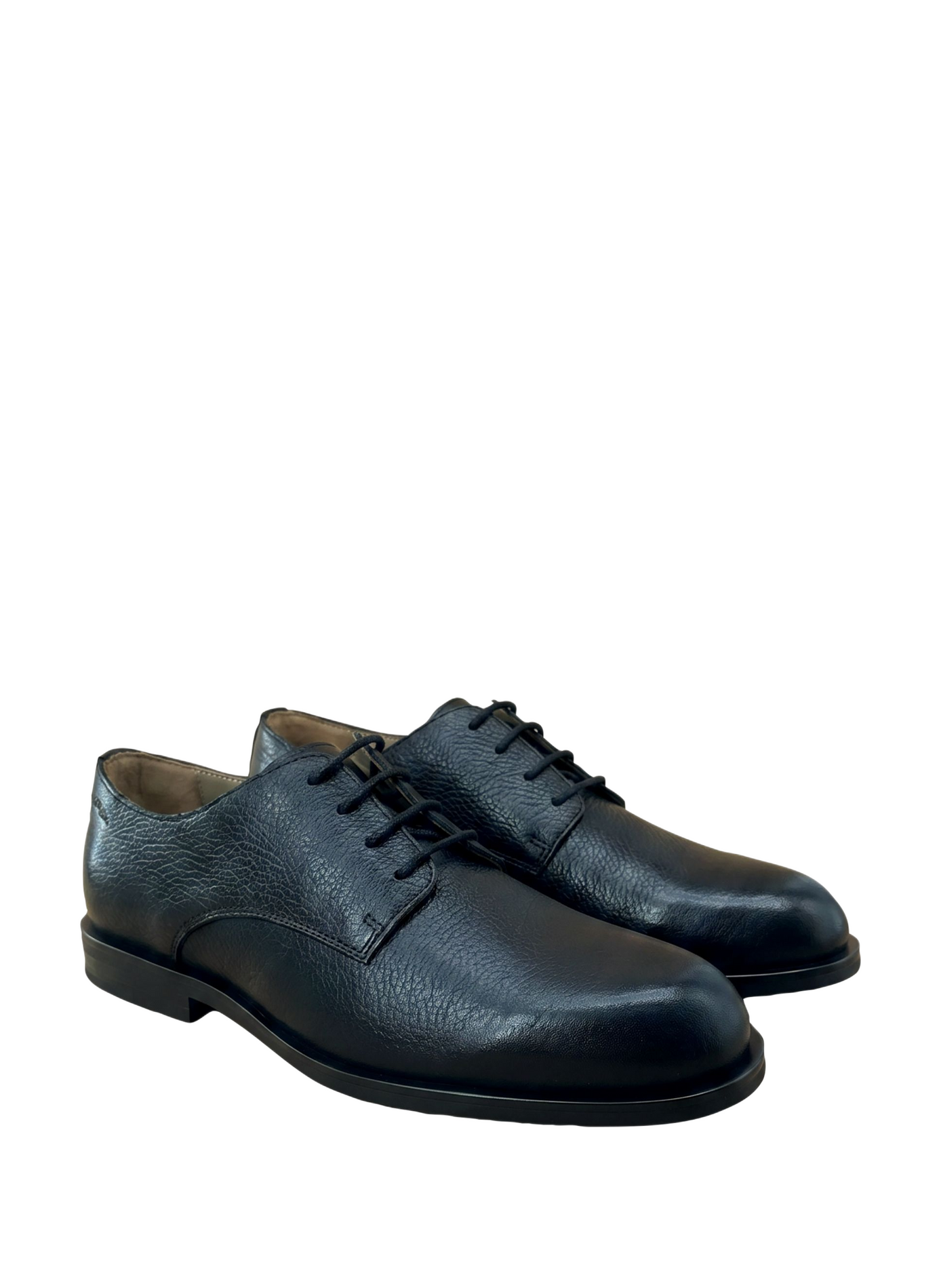 Flache Lederschuhe CALVIN KLEIN Schwarz