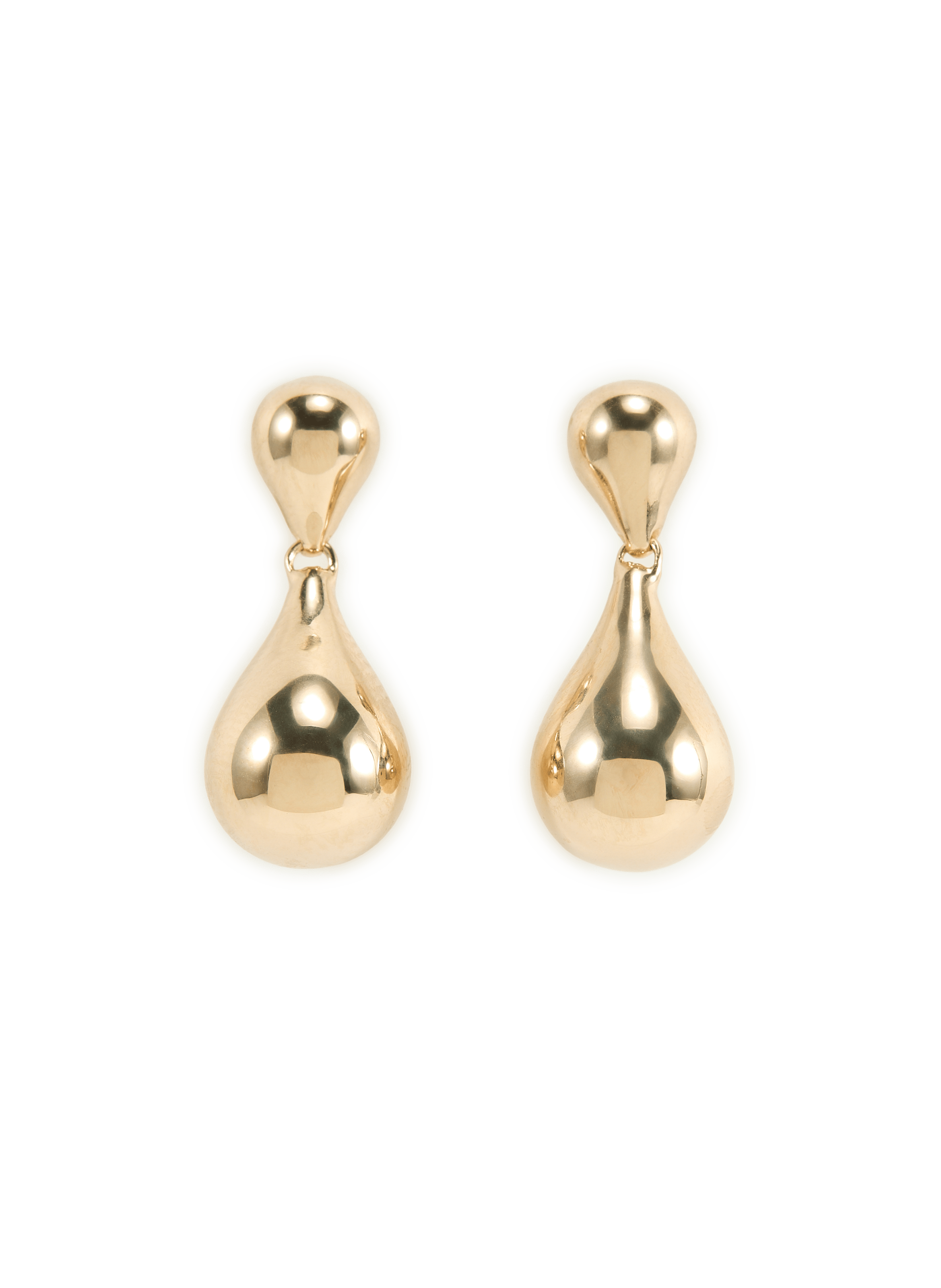 Silver earrings OTIUMBERG Golden