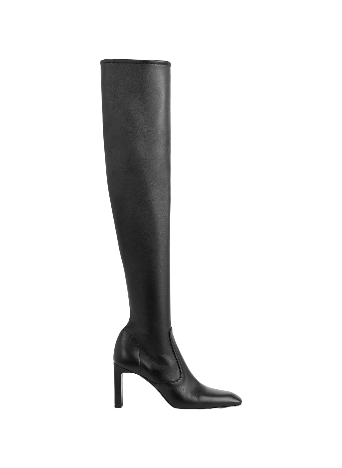 Cuissarde en cuir TOTEME Noir