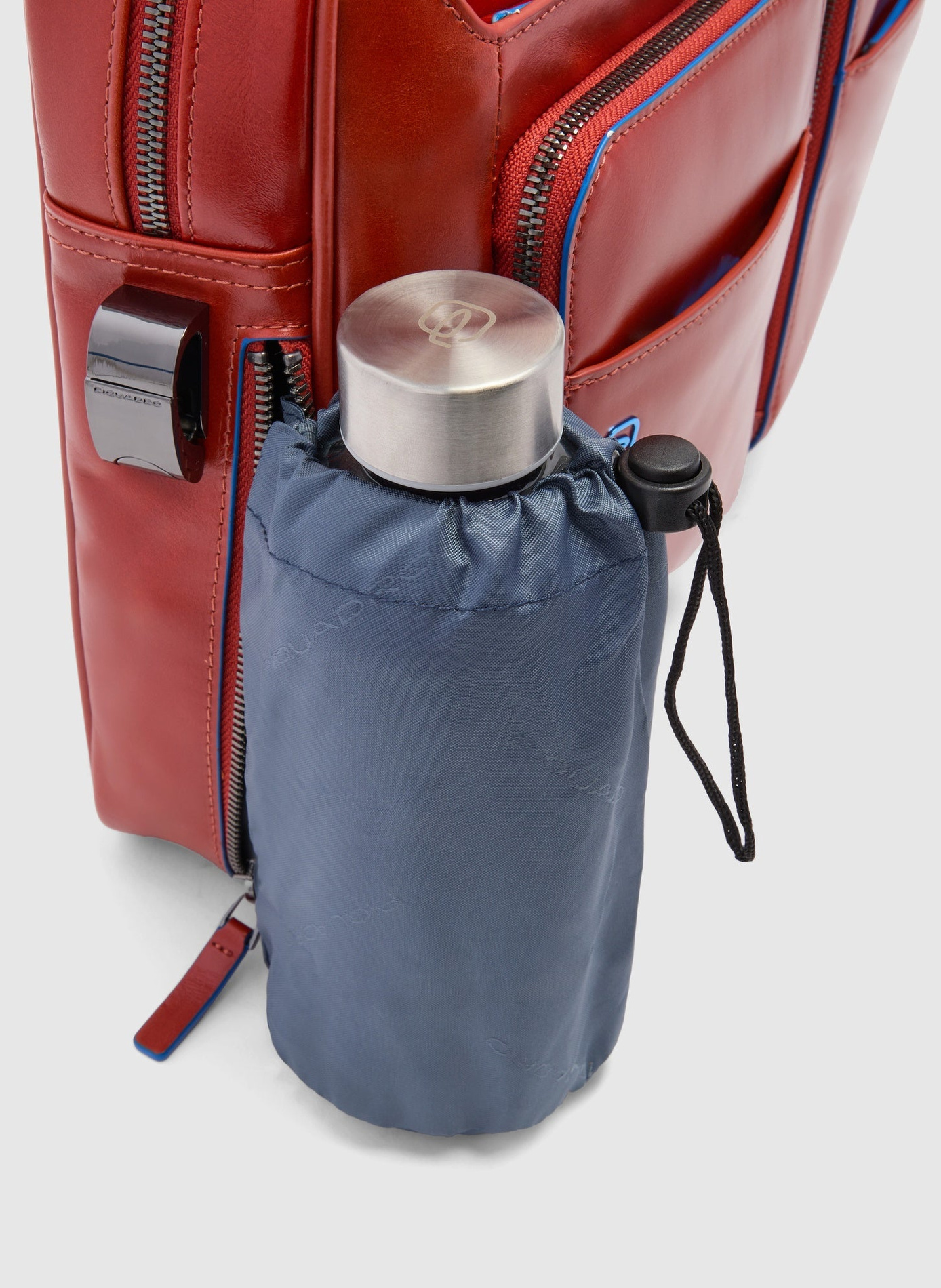 Sac d'ordinateur 15" personnalisable PIQUADRO Marron