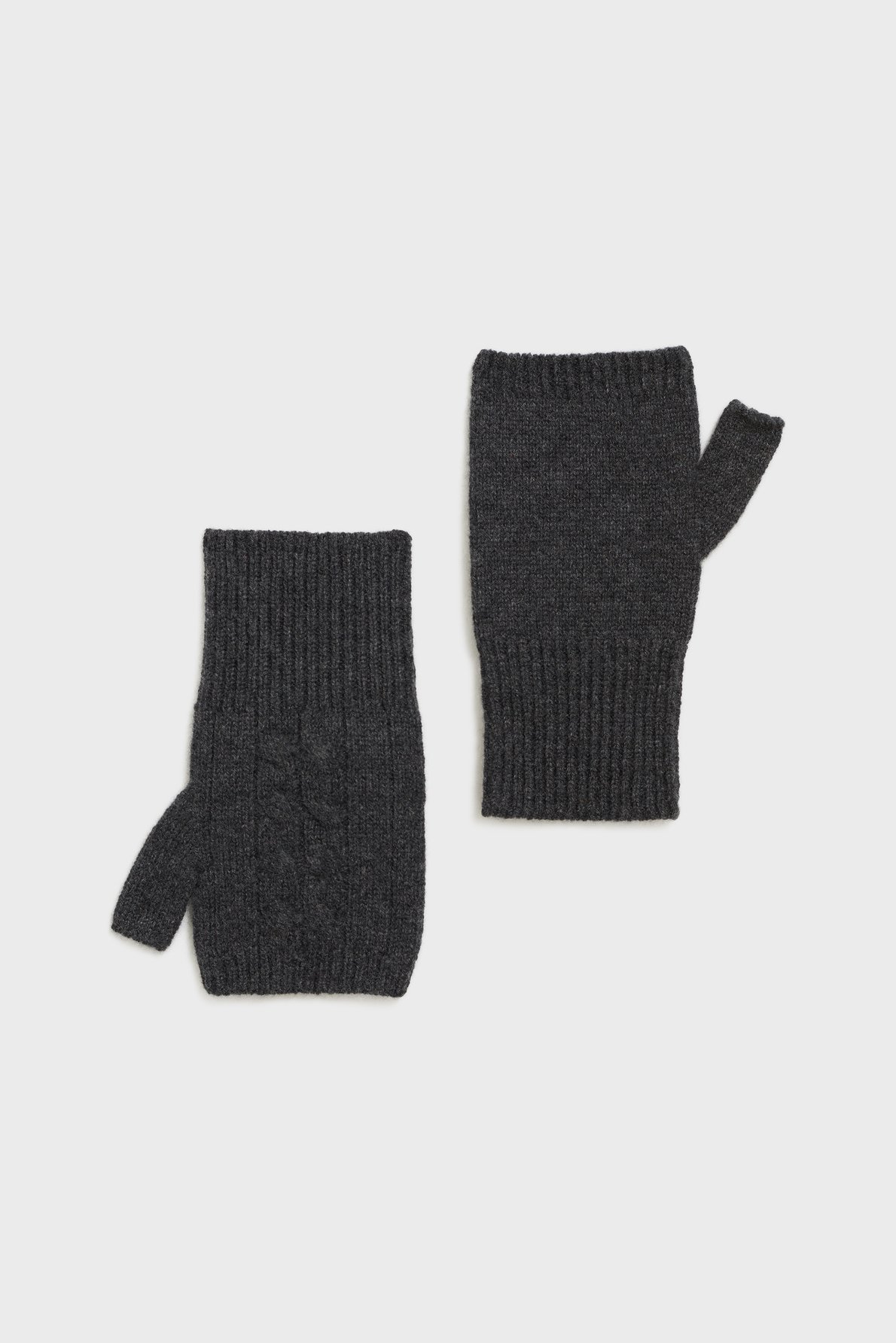 Mitaines en cachemire - gumi GERARD DAREL Gris