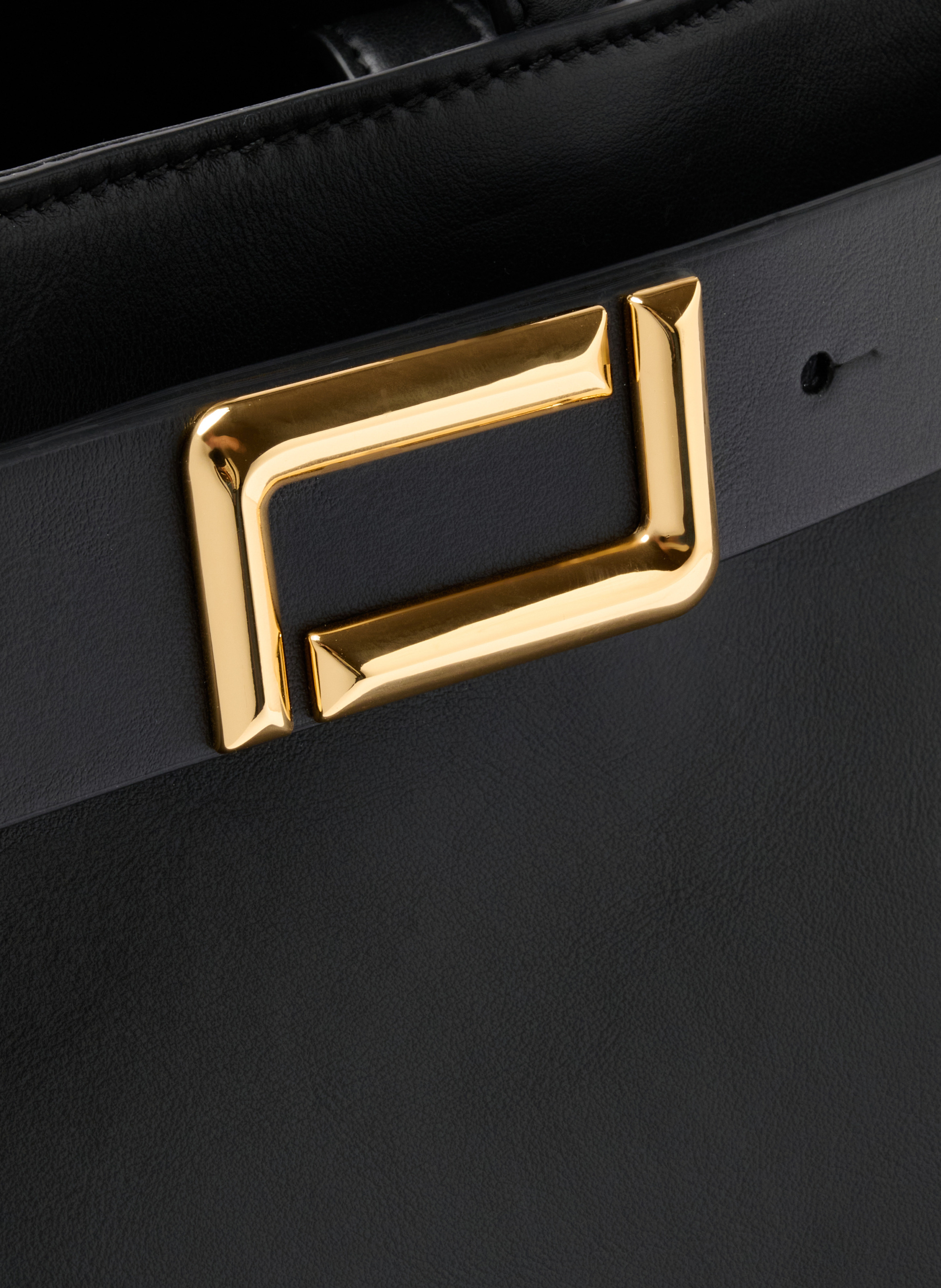 Sac carryall m angèle de lancel en cuir LANCEL Noir