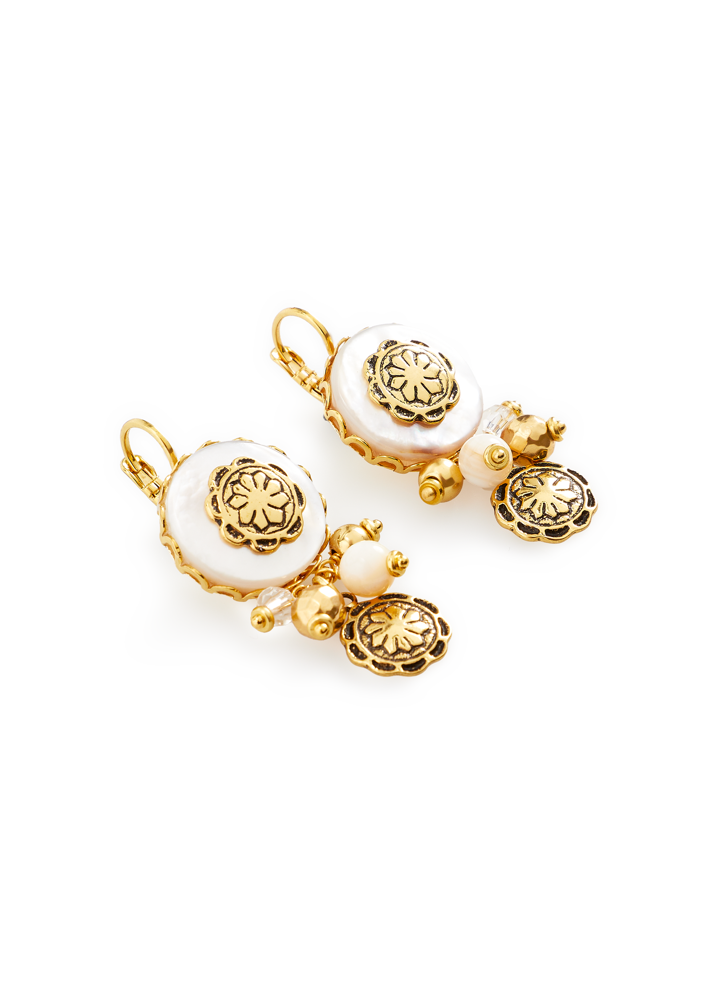 Boucles d'oreille dormeuses Amazone