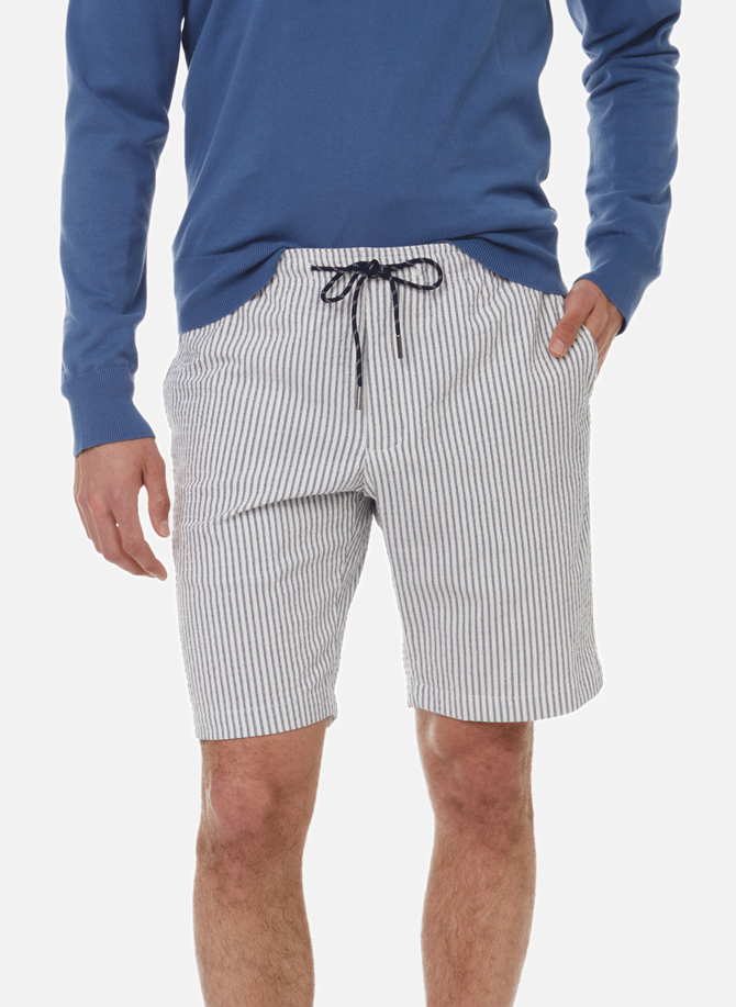 Striped seersucker shorts TOMMY HILFIGER