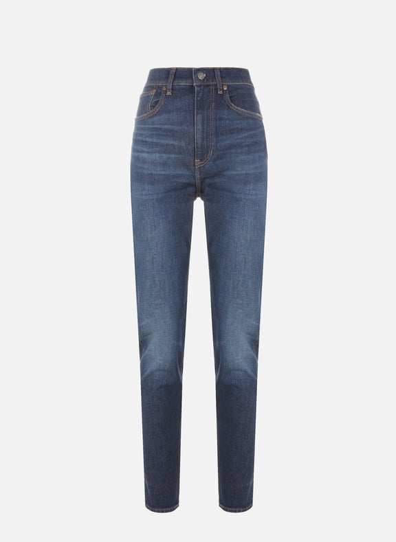 Jean skinny taille haute Bleu by POLO RALPH LAUREN POLO RALPH LAUREN Jean skinny taille haute Bleu