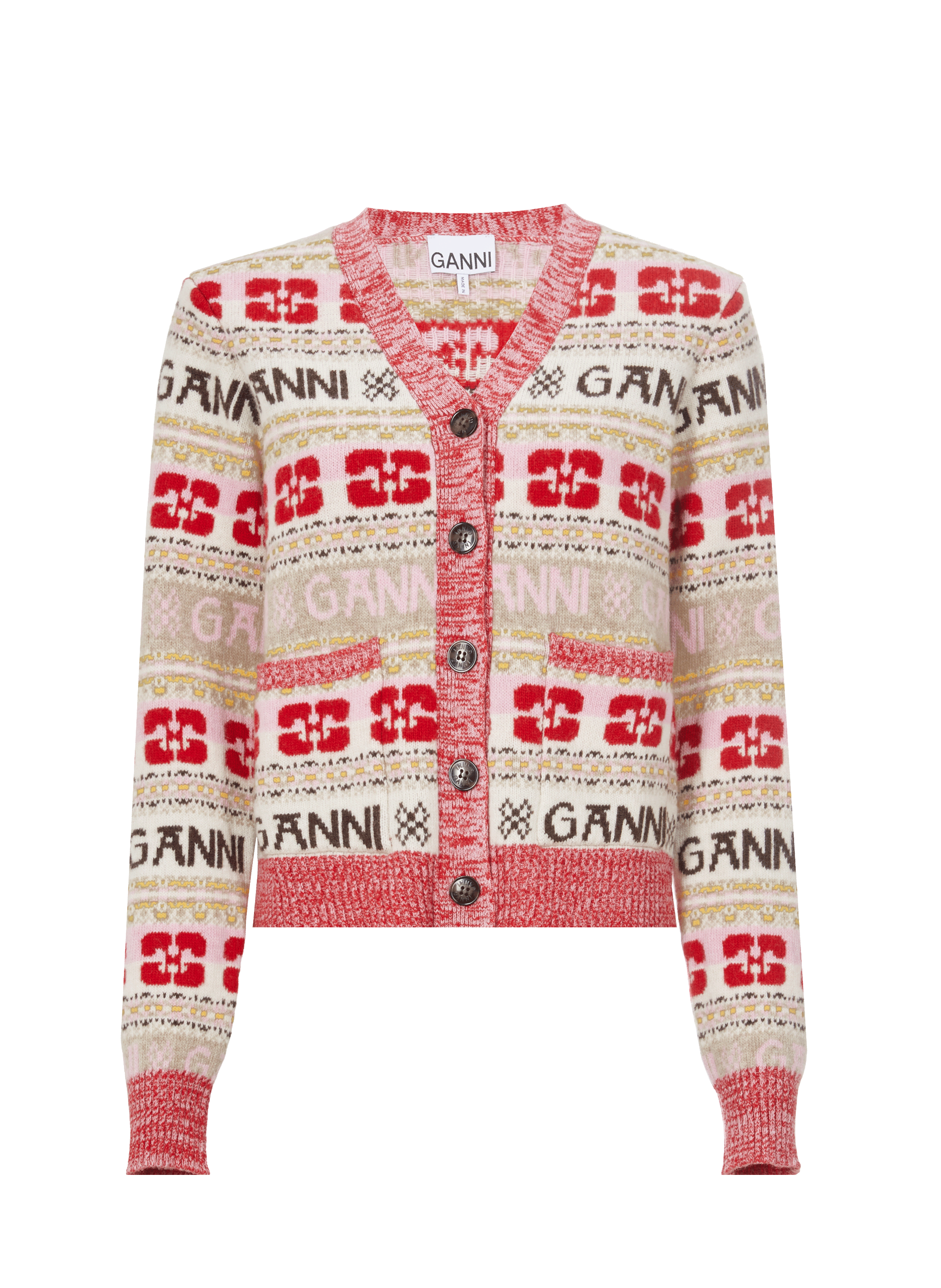 Cardigan à motif