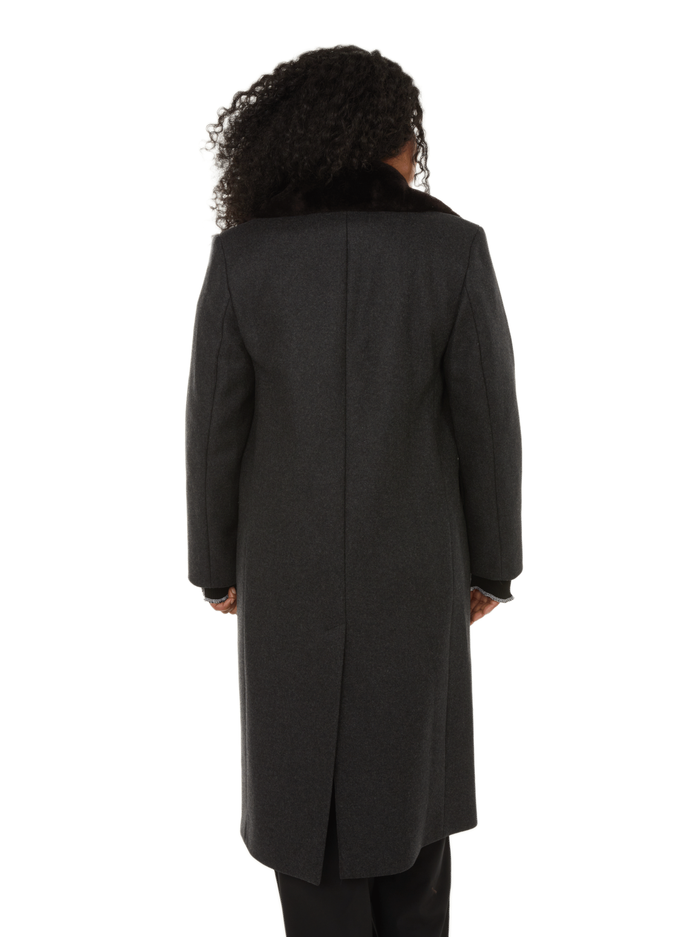 Wool-blend coat TOTEME Black
