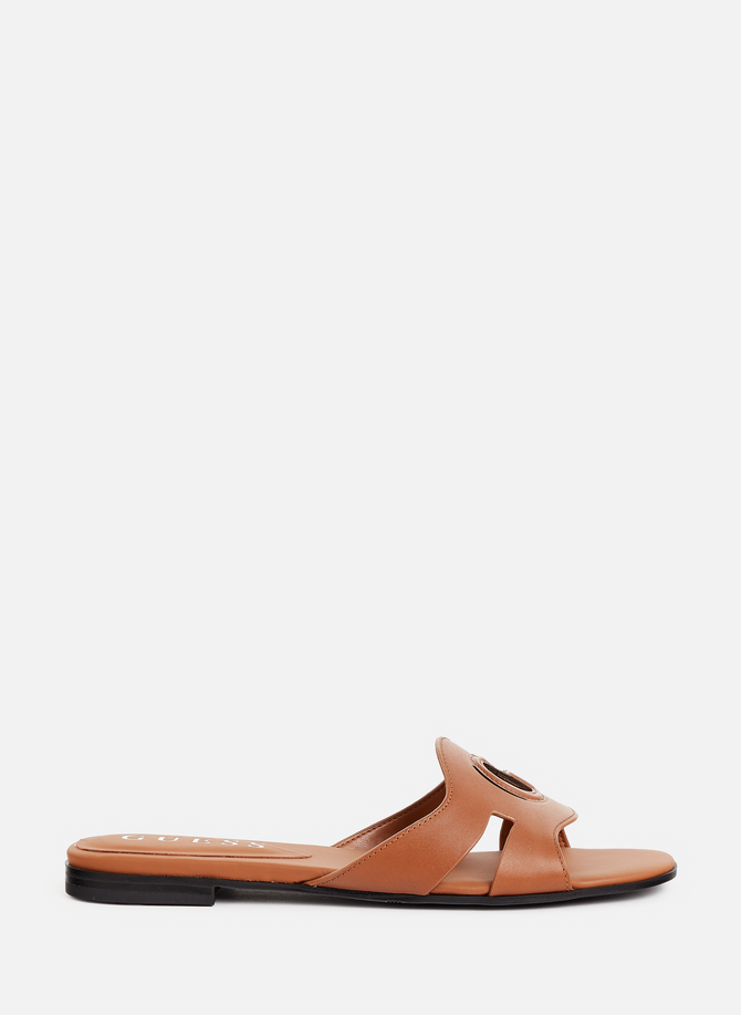 Faux leather sliders GUESS