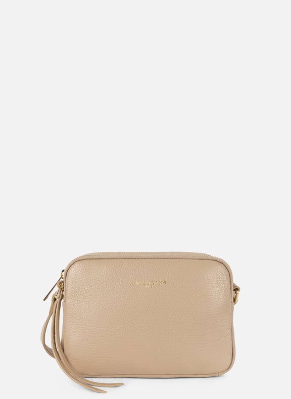 Petit sac trotteur - dune Beige by LANCASTER LANCASTER Petit sac trotteur - dune Beige