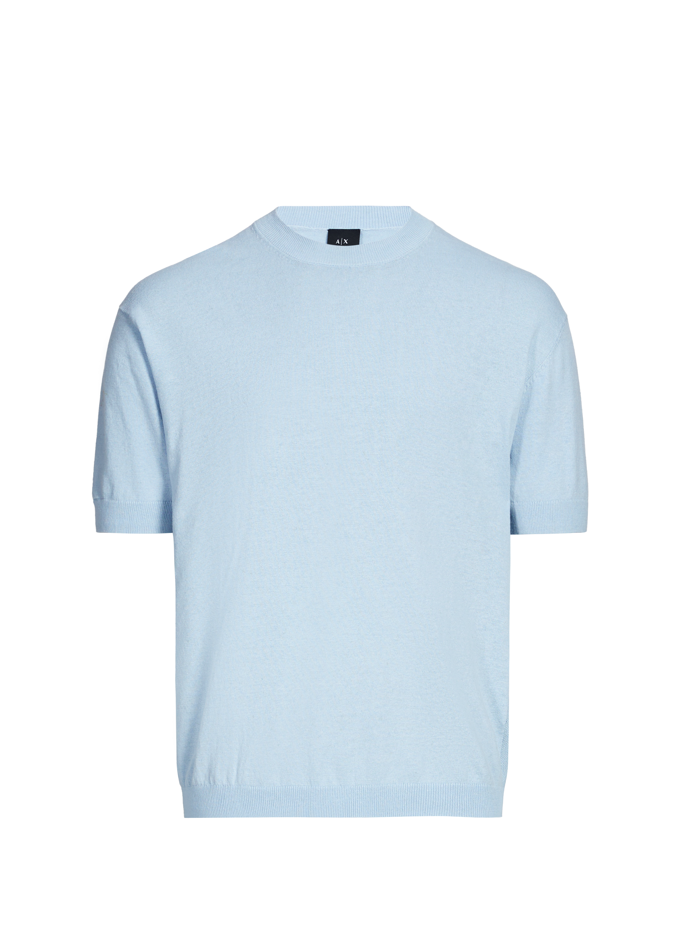 T-shirt en et coton ARMANI EXCHANGE Bleu