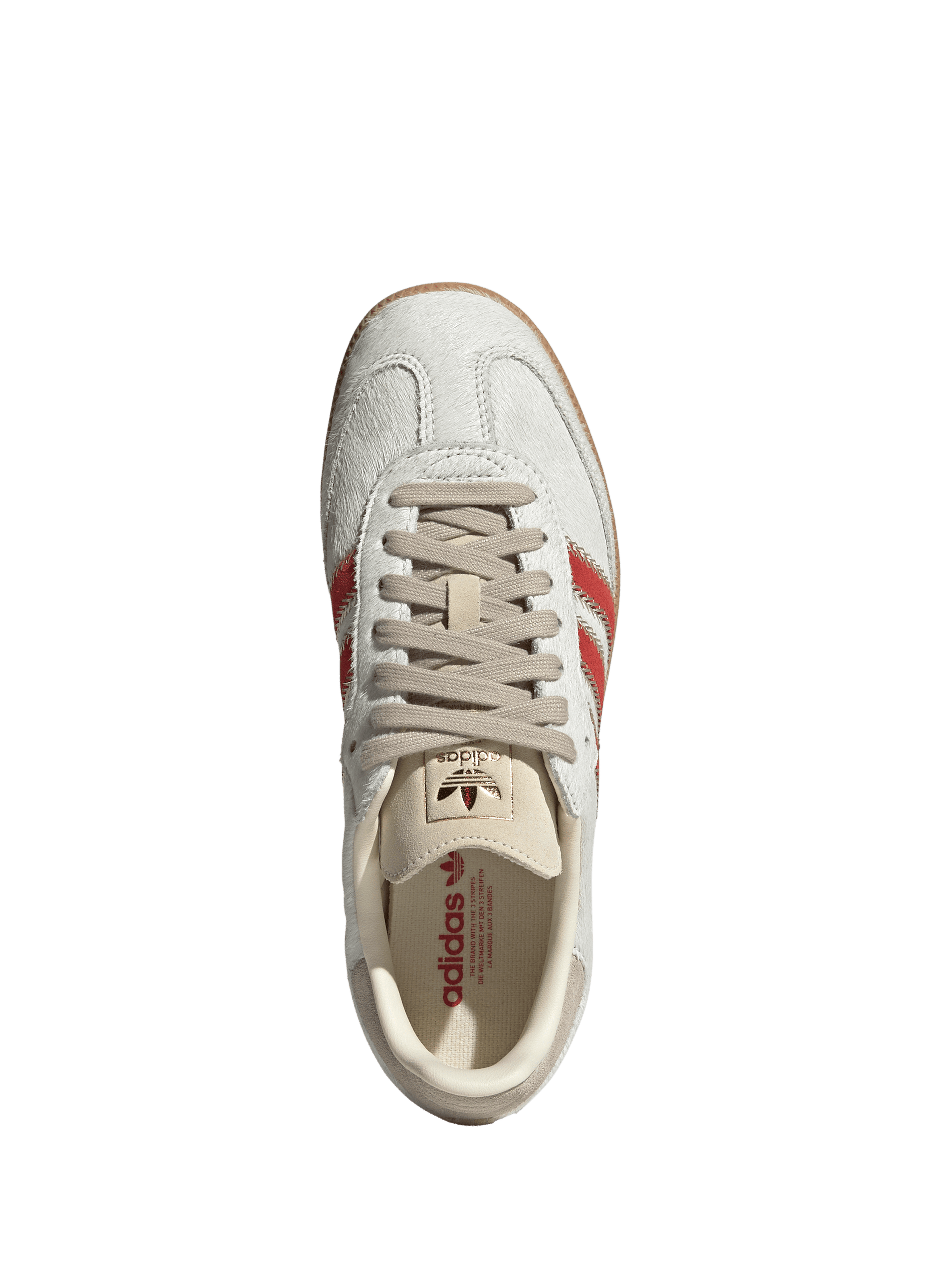 Baskets bi-matière ADIDAS Beige
