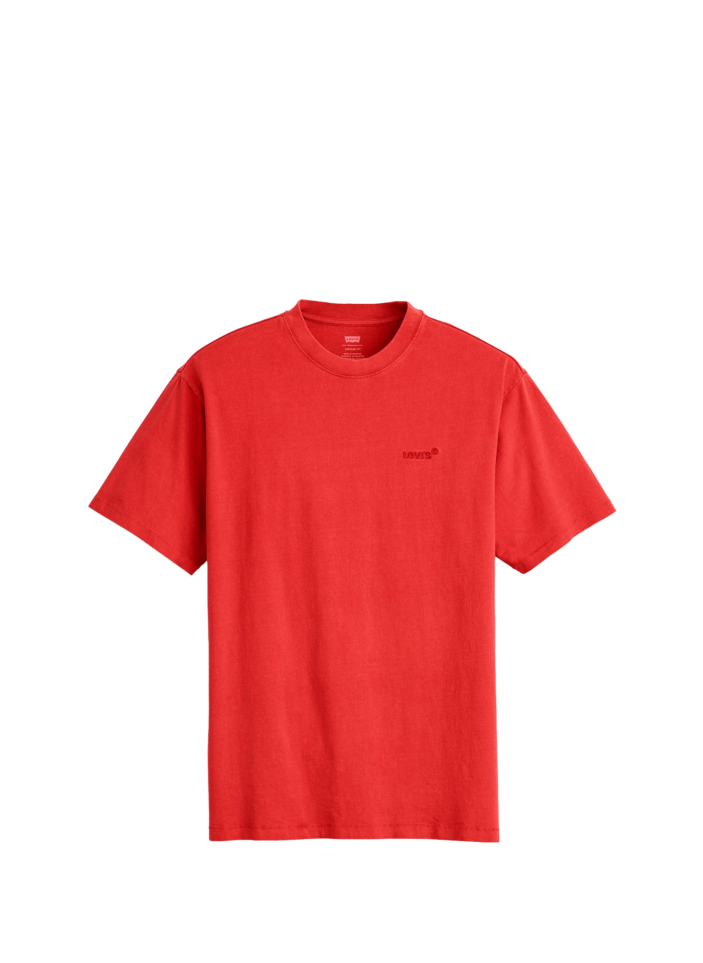 T-shirt en coton LEVI'S Rouge