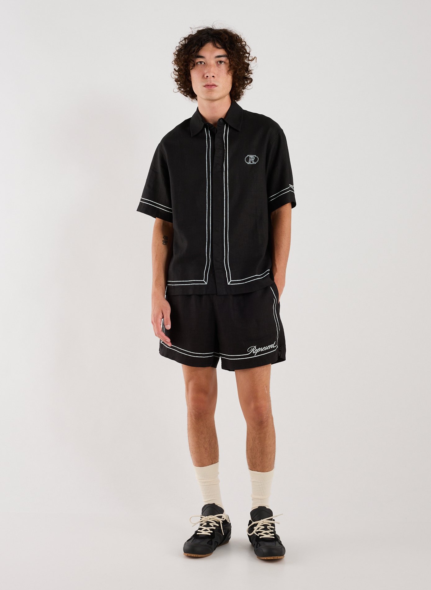 Large Shorts REPRESENT Black