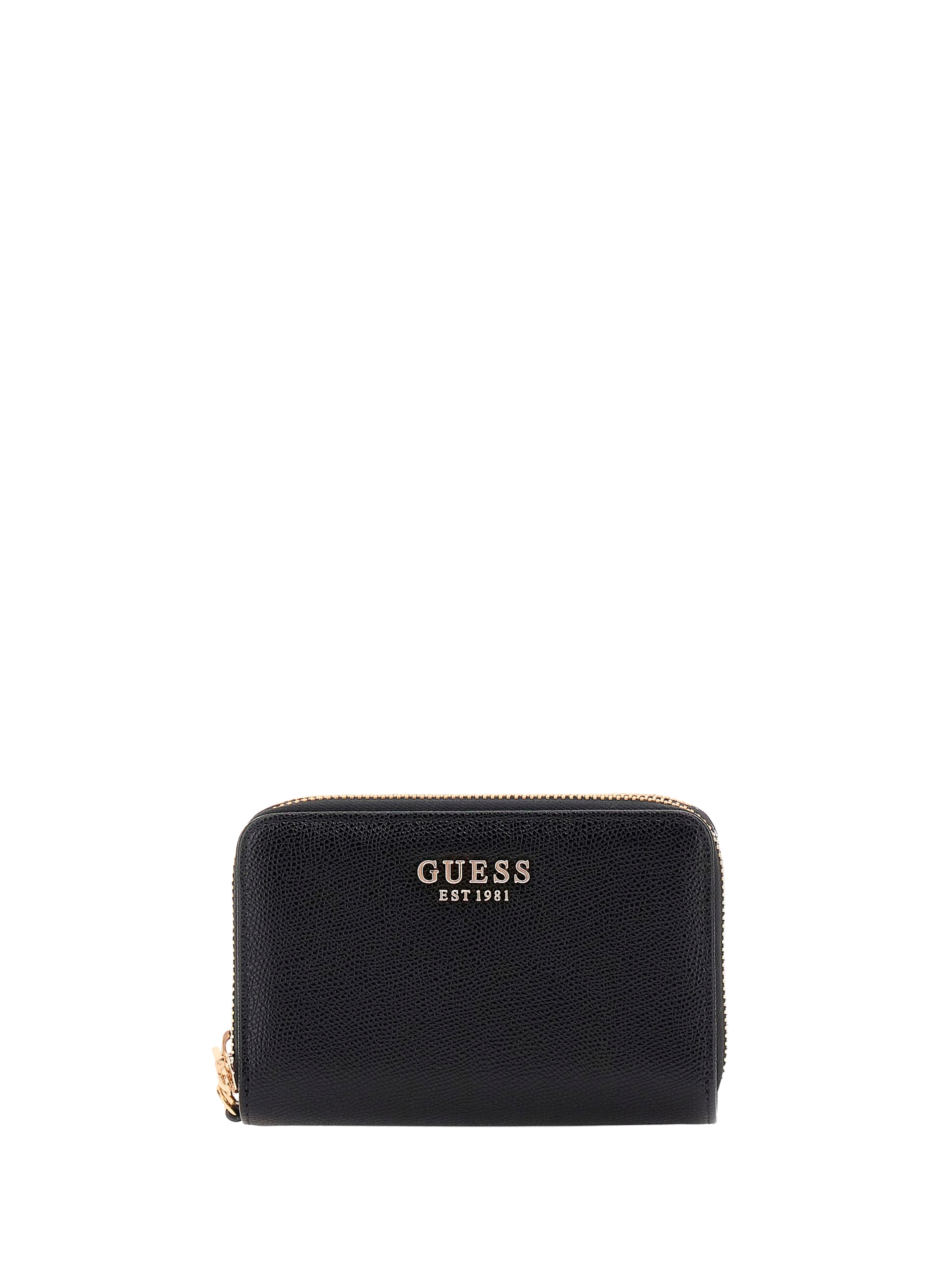GUESS Logo Amorette Wallet Black