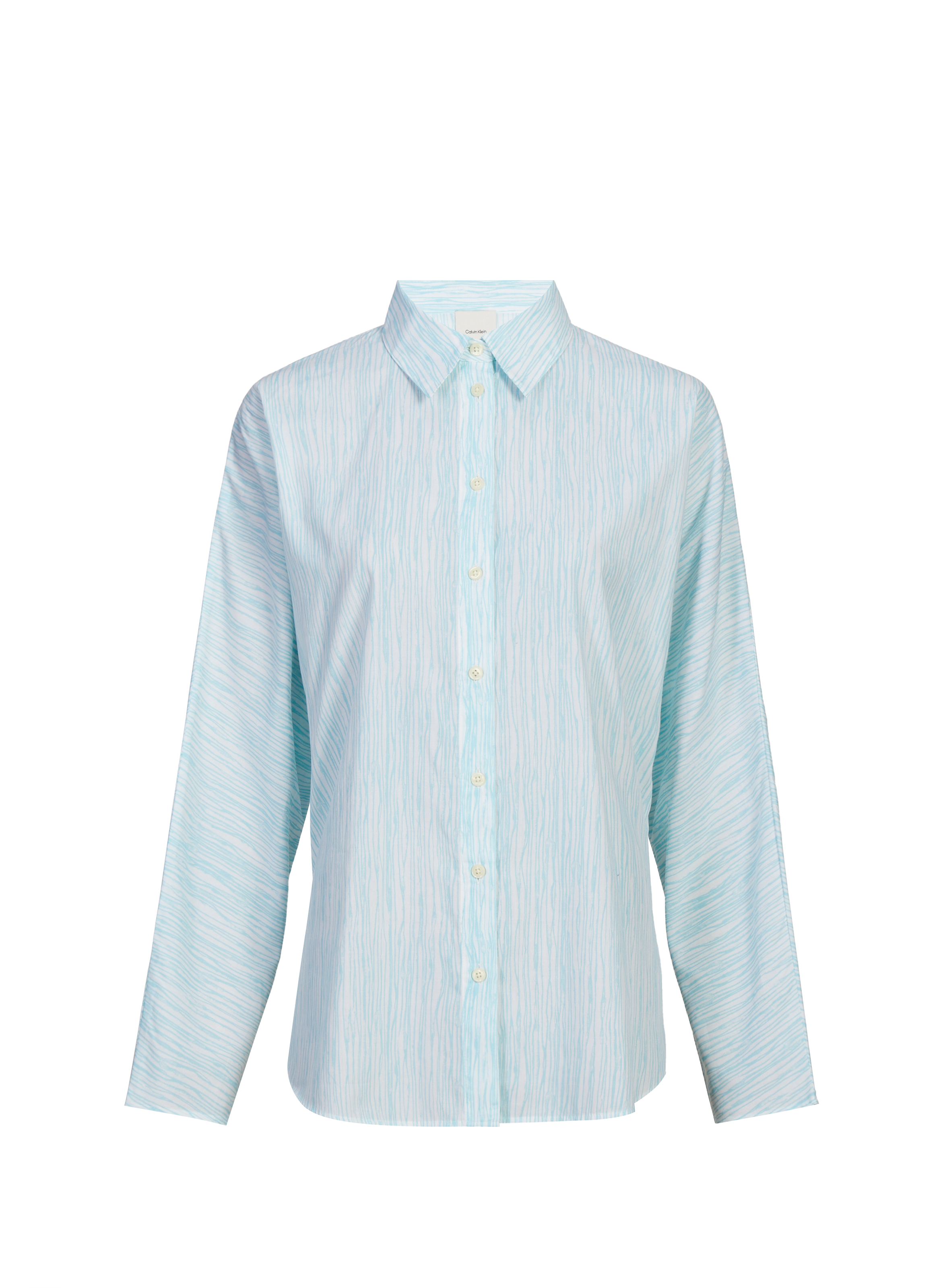 CALVIN KLEIN Classic Striped Shirt with Collar Multicolour