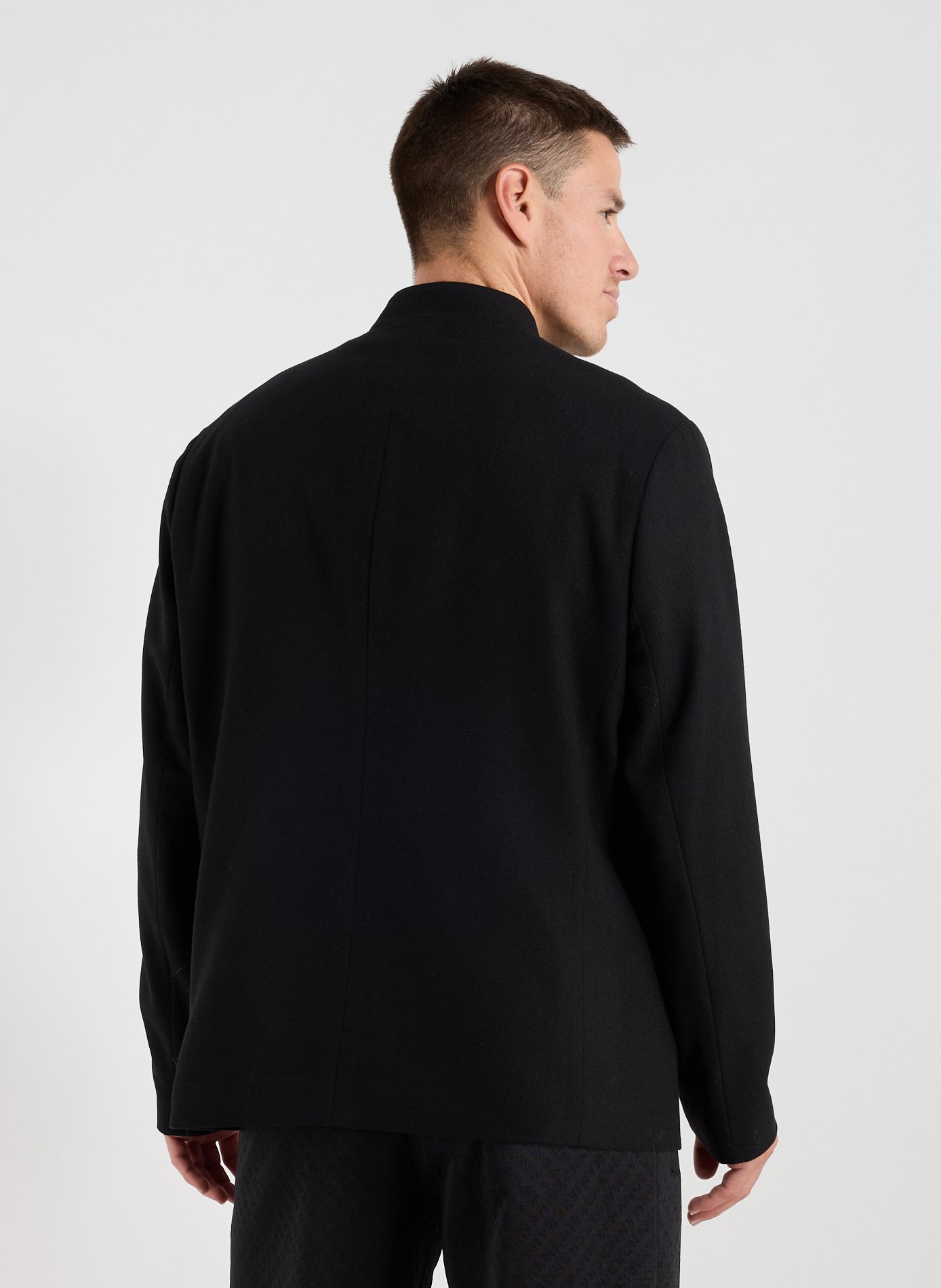 Veste légère en laine mélangée ARMANI EXCHANGE Noir