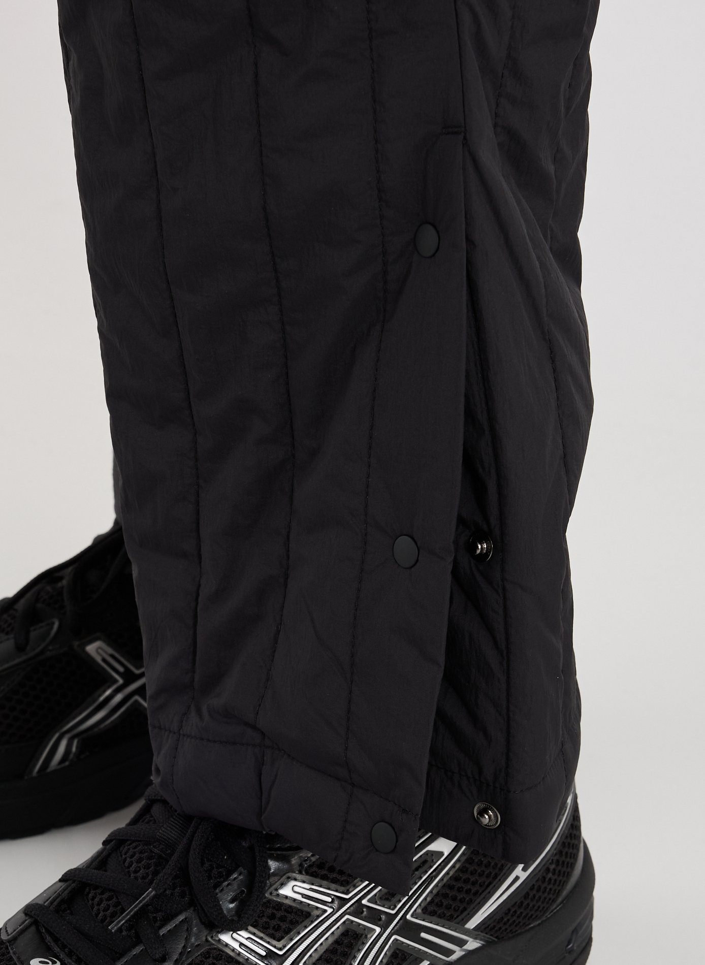 Quilted trousers RAINS Black