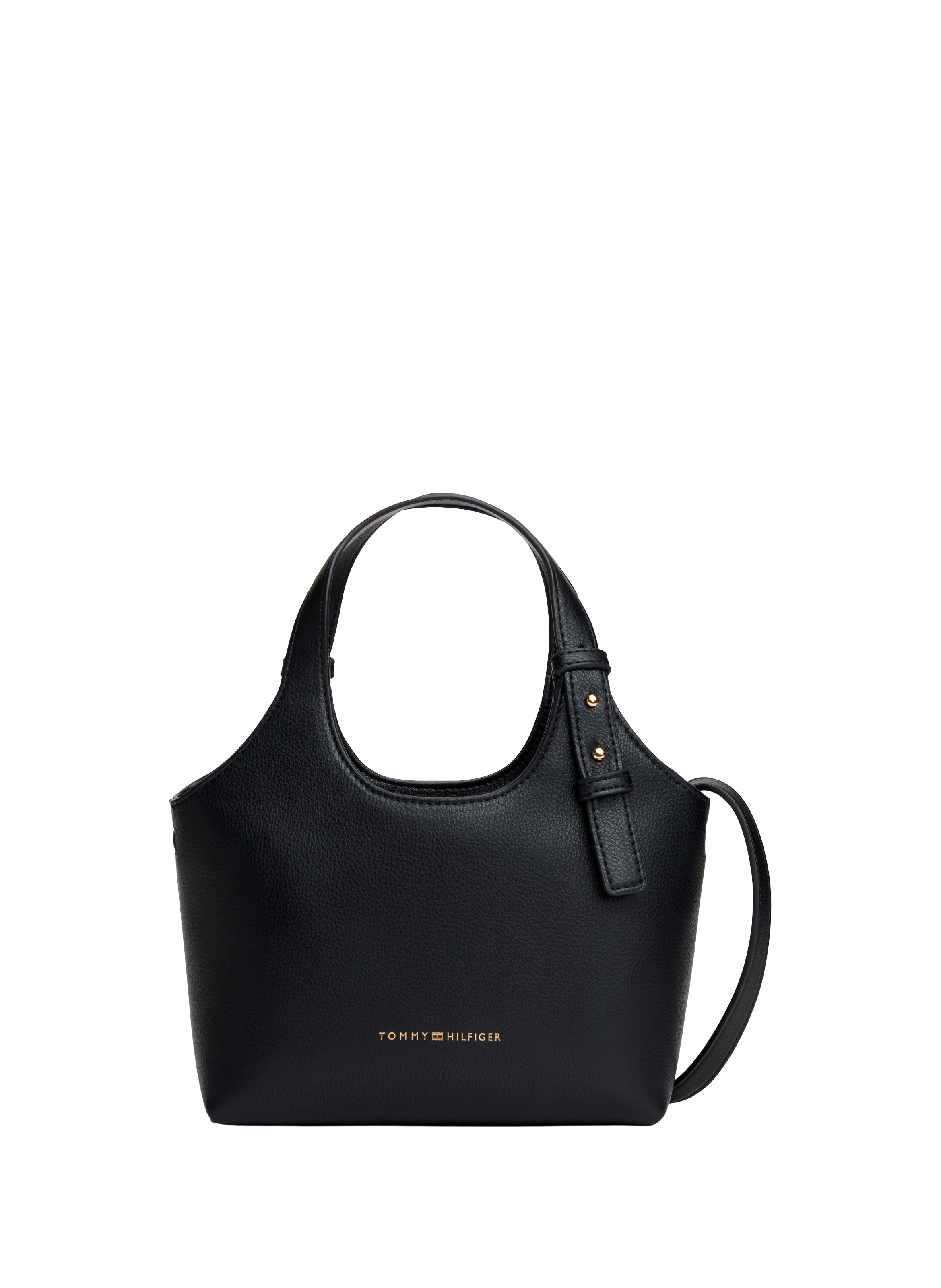Shoulder bag with removable strap TOMMY HILFIGER Black