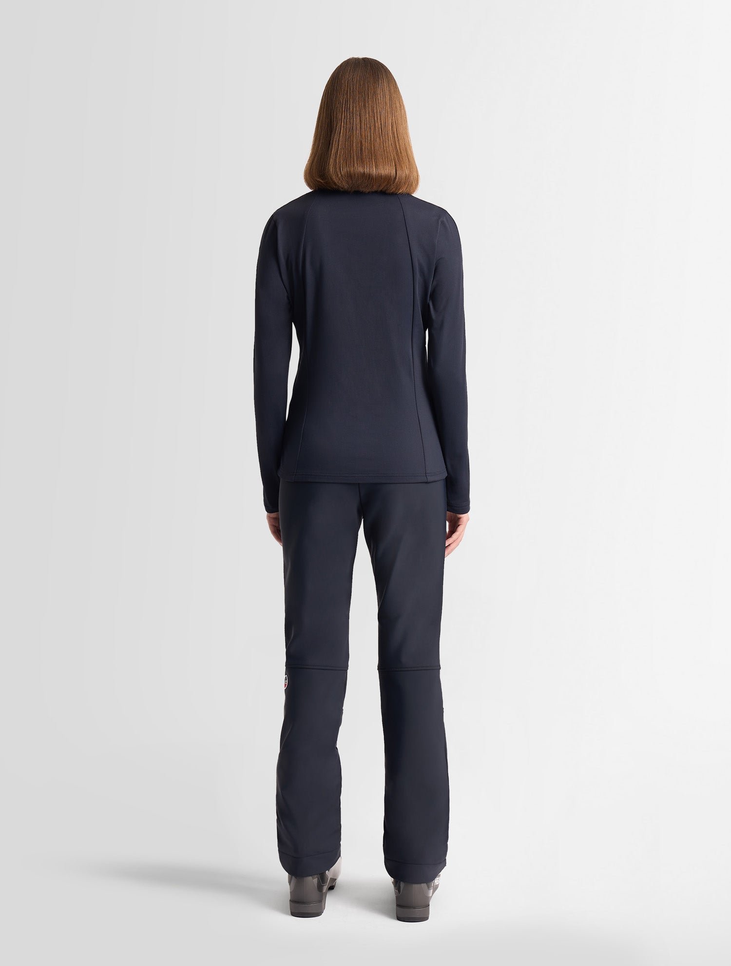 Veste technique stellaria col montant coupe ajustée FUSALP Bleu