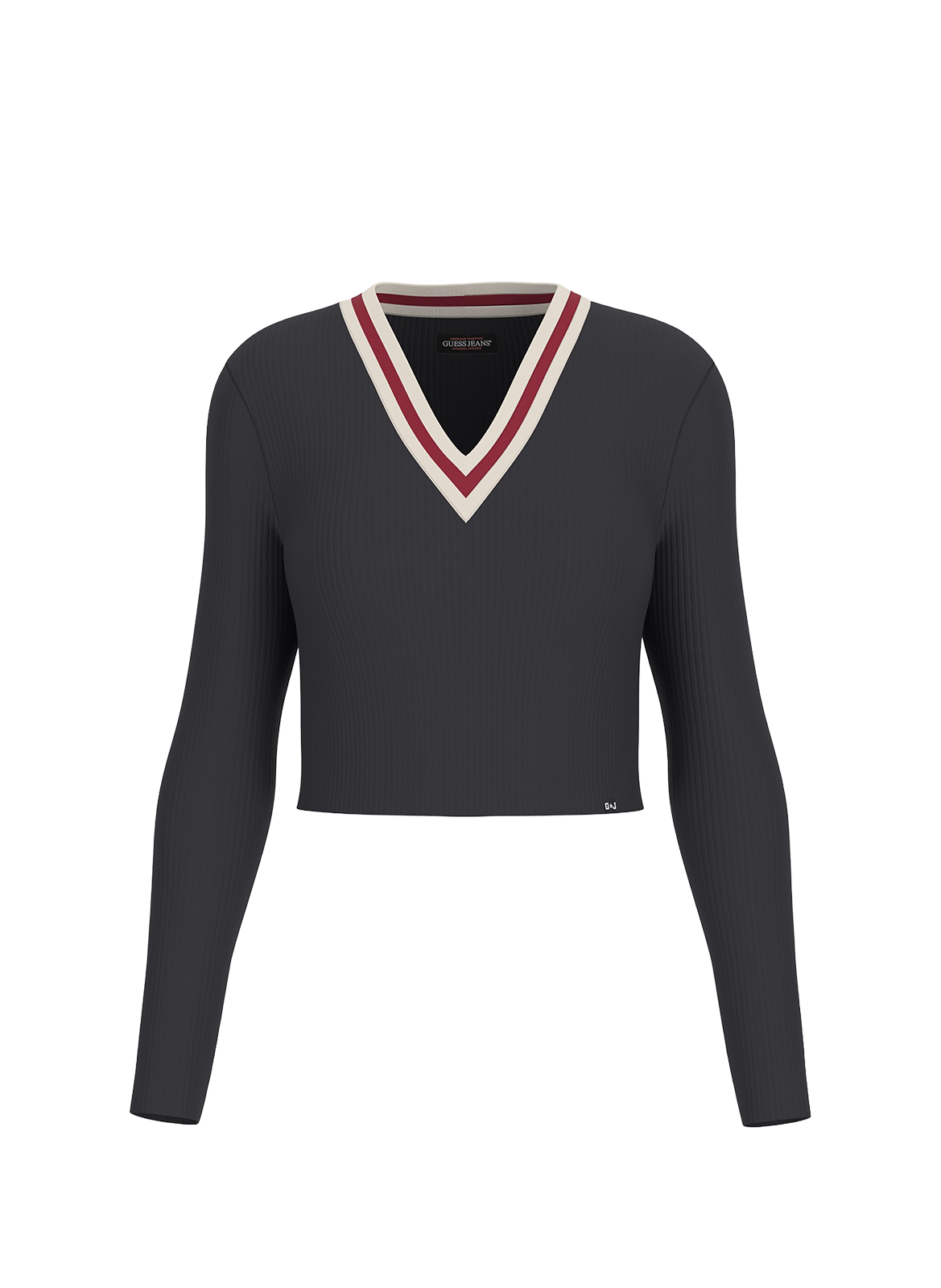 Ribbed jumper GUESS Black