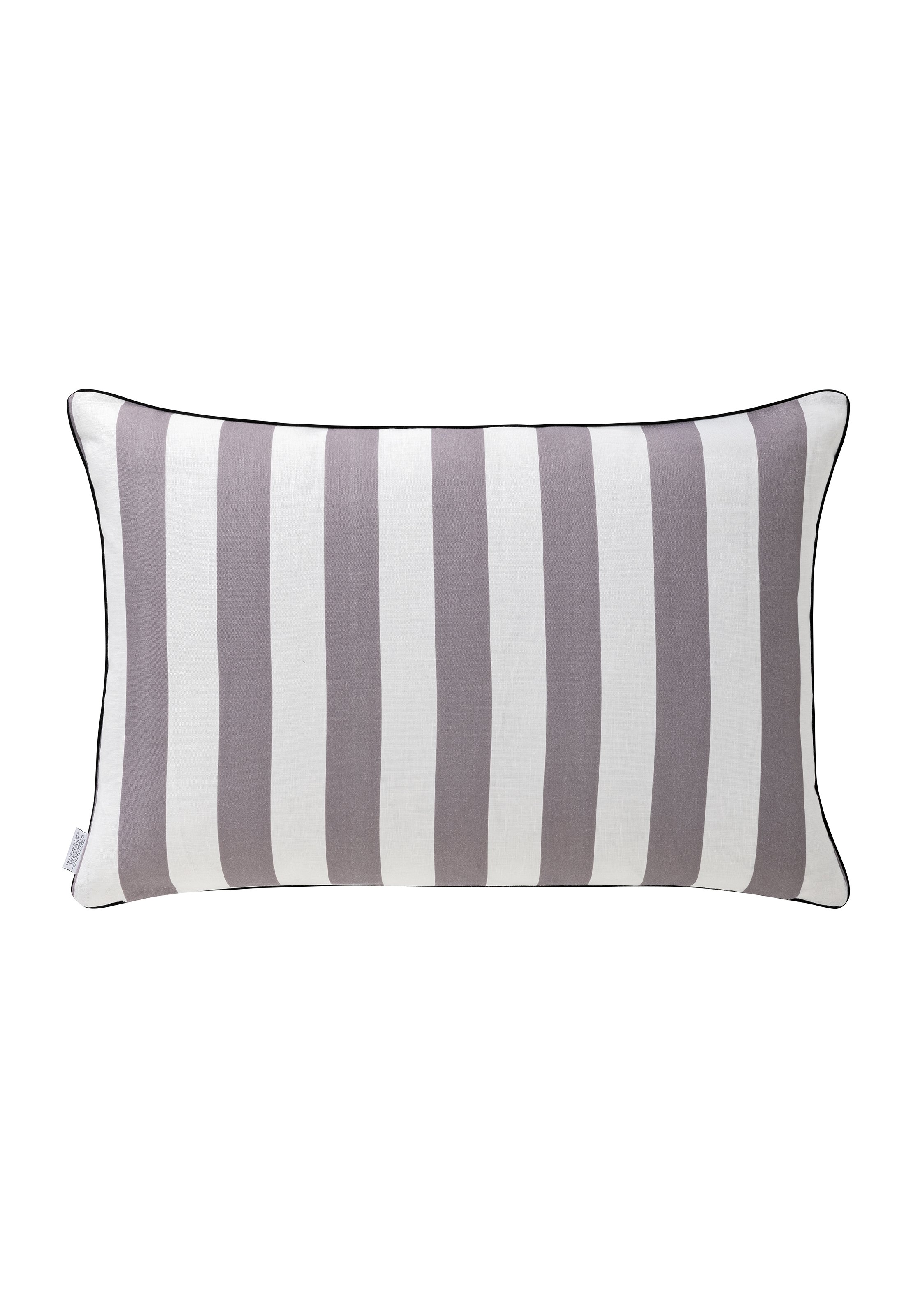 Housse de coussin imprimée en lin, faubourg ALEXANDRE TURPAULT Violet