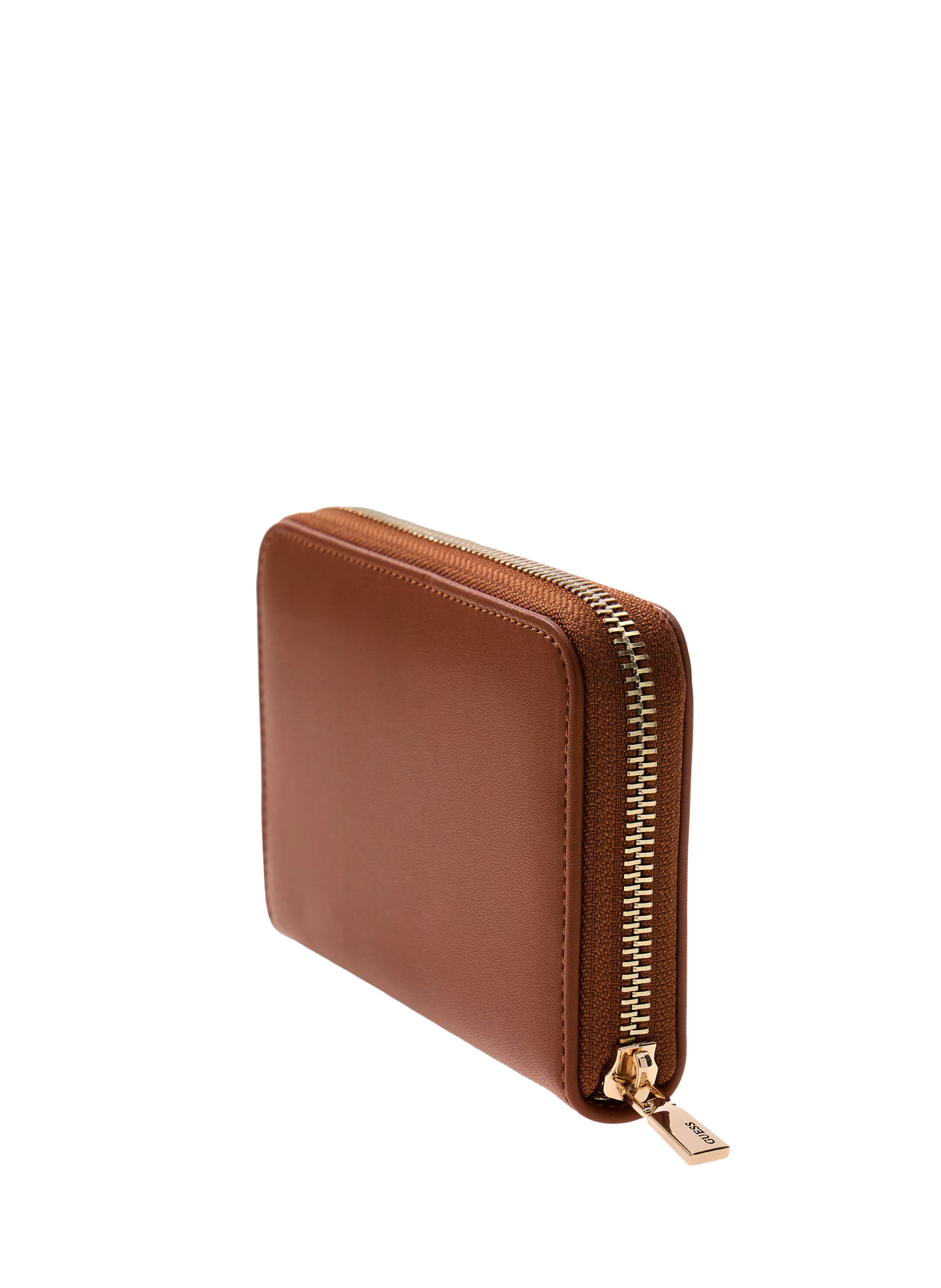 Portefeuille à logo GUESS Marron