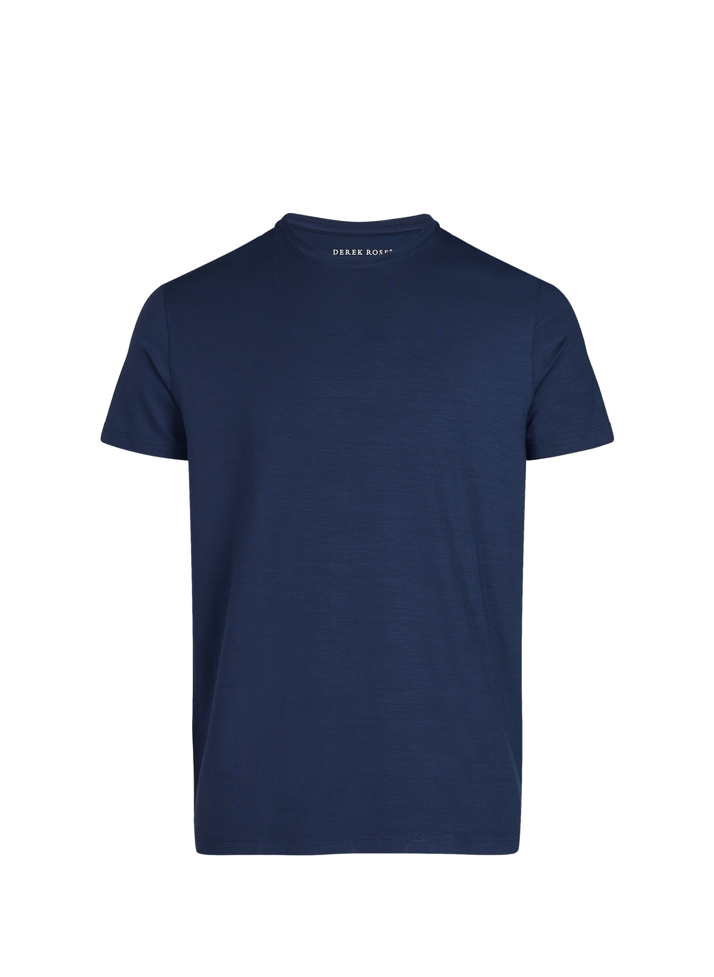 Solid modal t-shirt DEREK ROSE Blue
