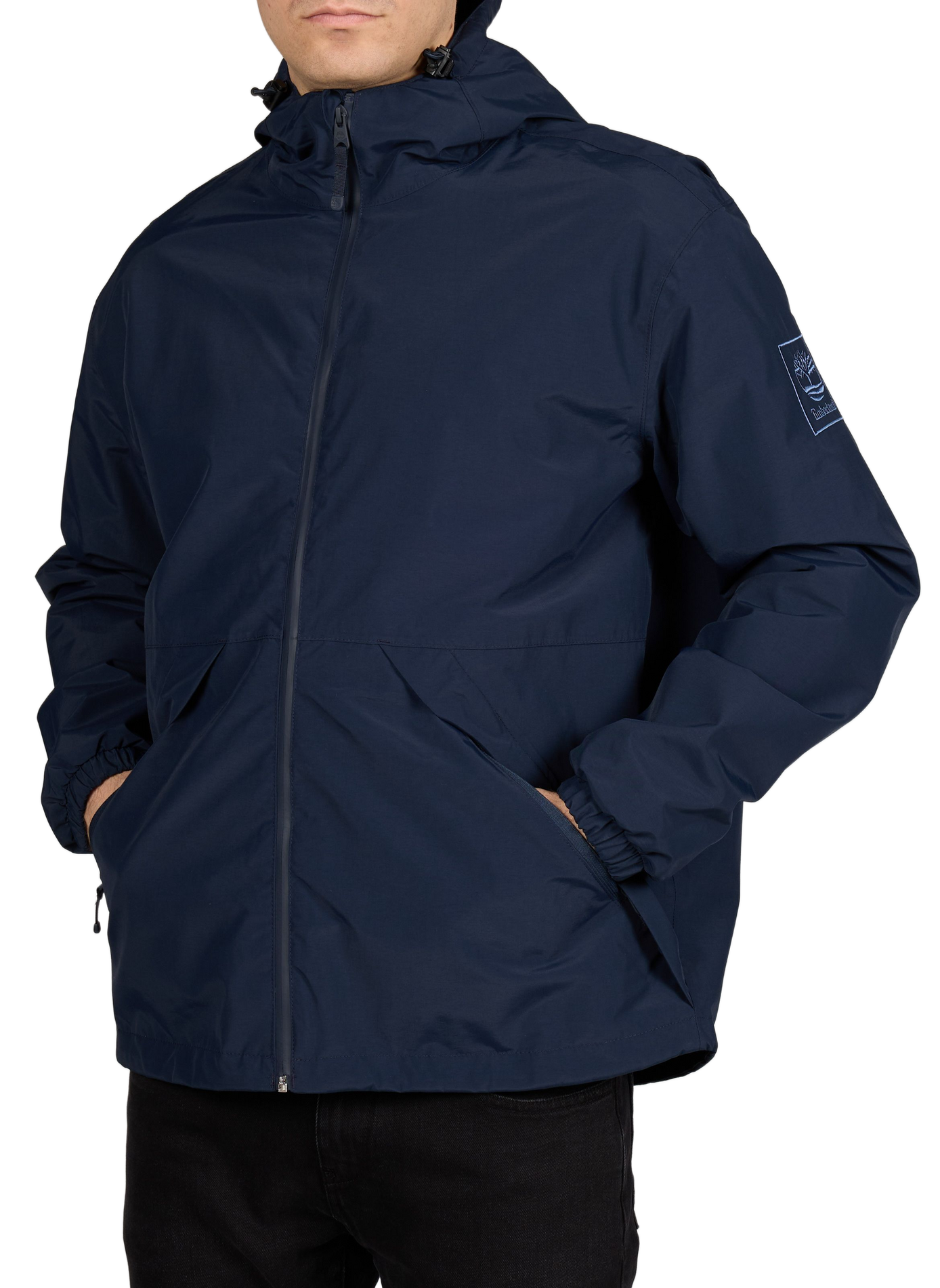 Hooded zip jacket TIMBERLAND Blue