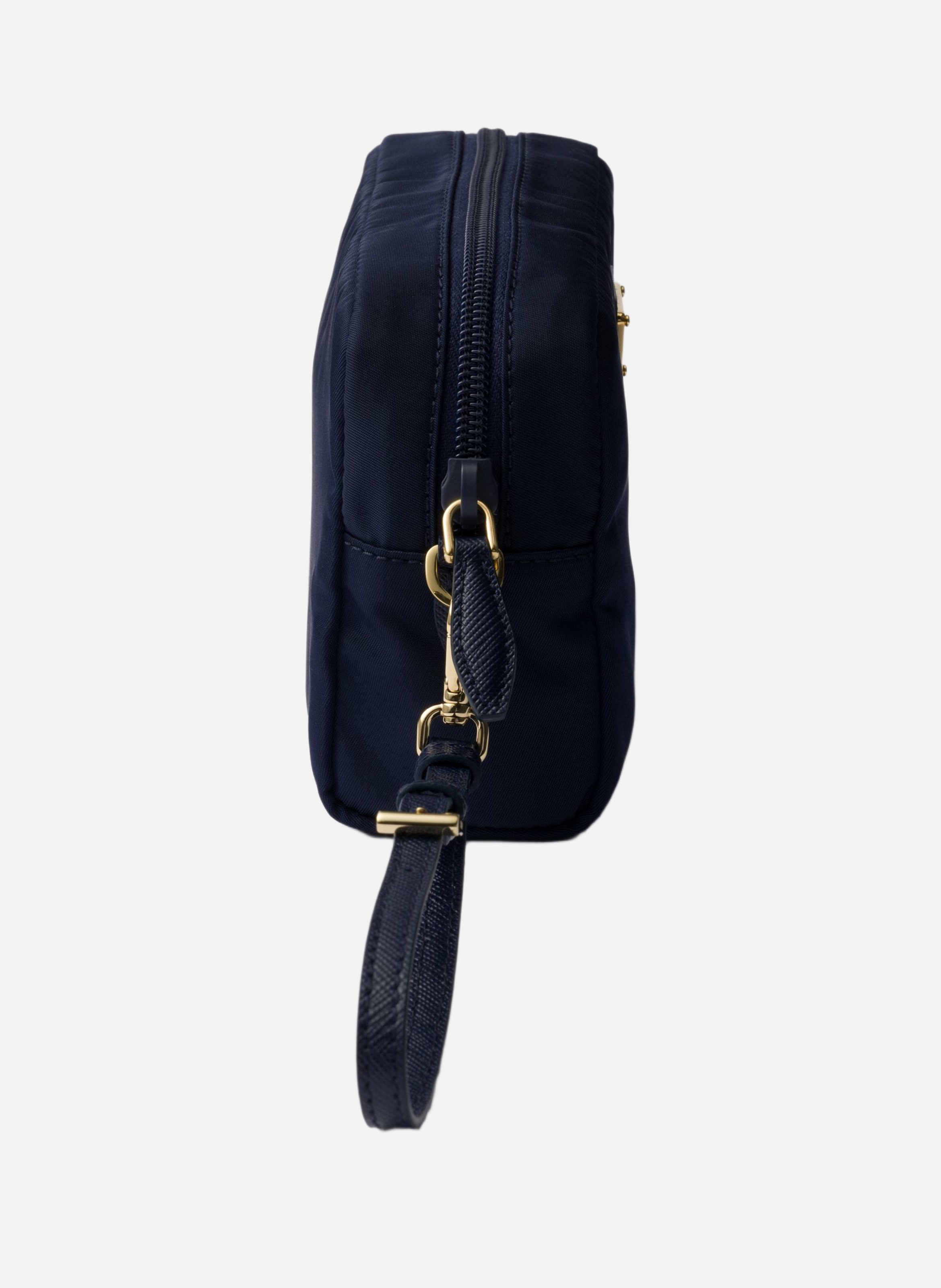 Petite pochette en re-nylon PRADA Bleu