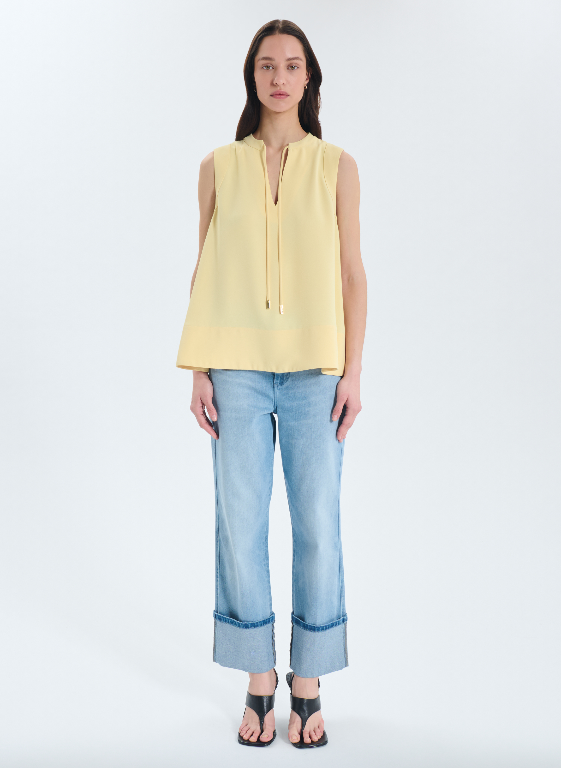 Top  tanaya ZAPA Jaune