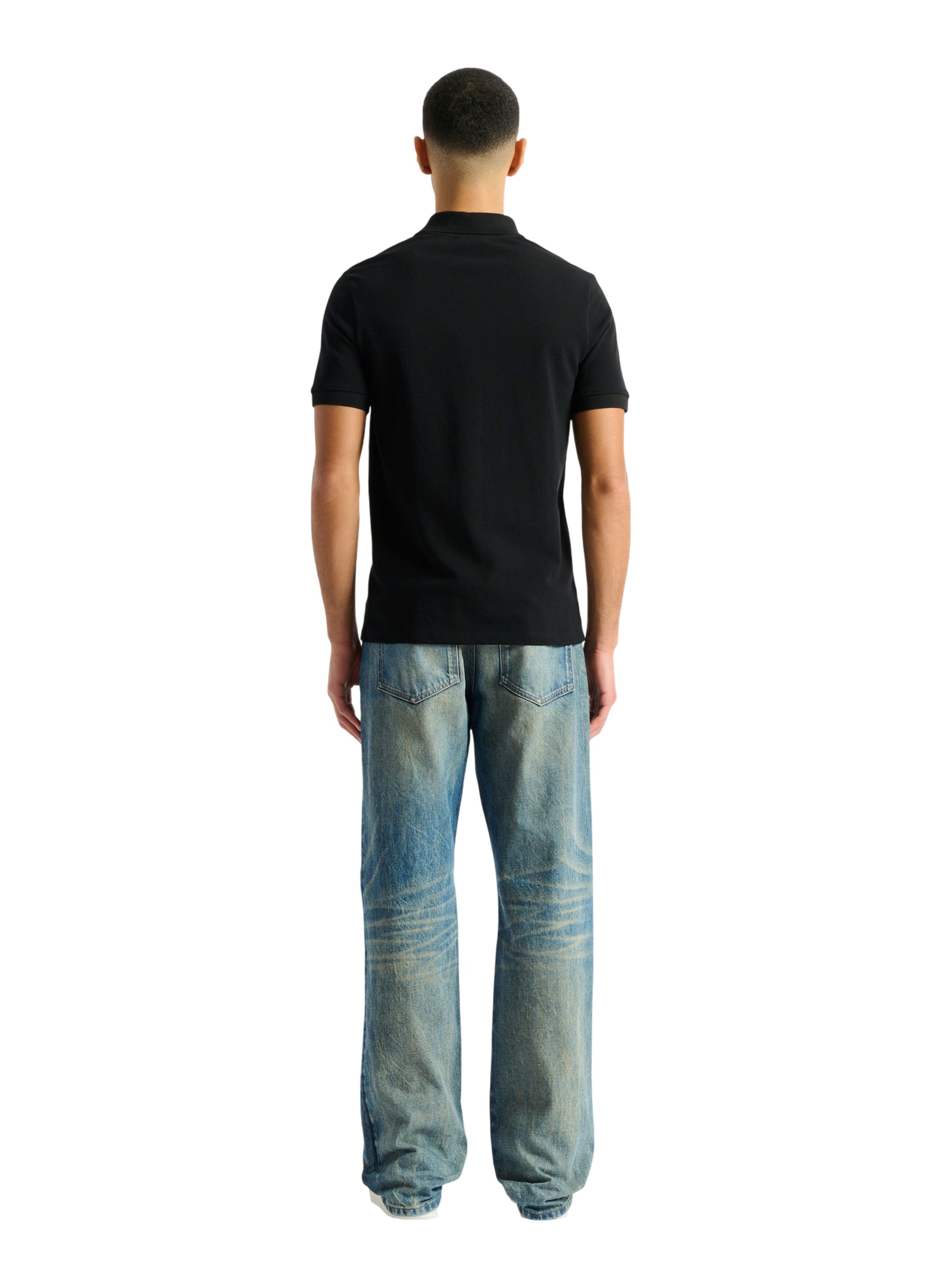 Polo balmain vintage brodé BALMAIN Noir