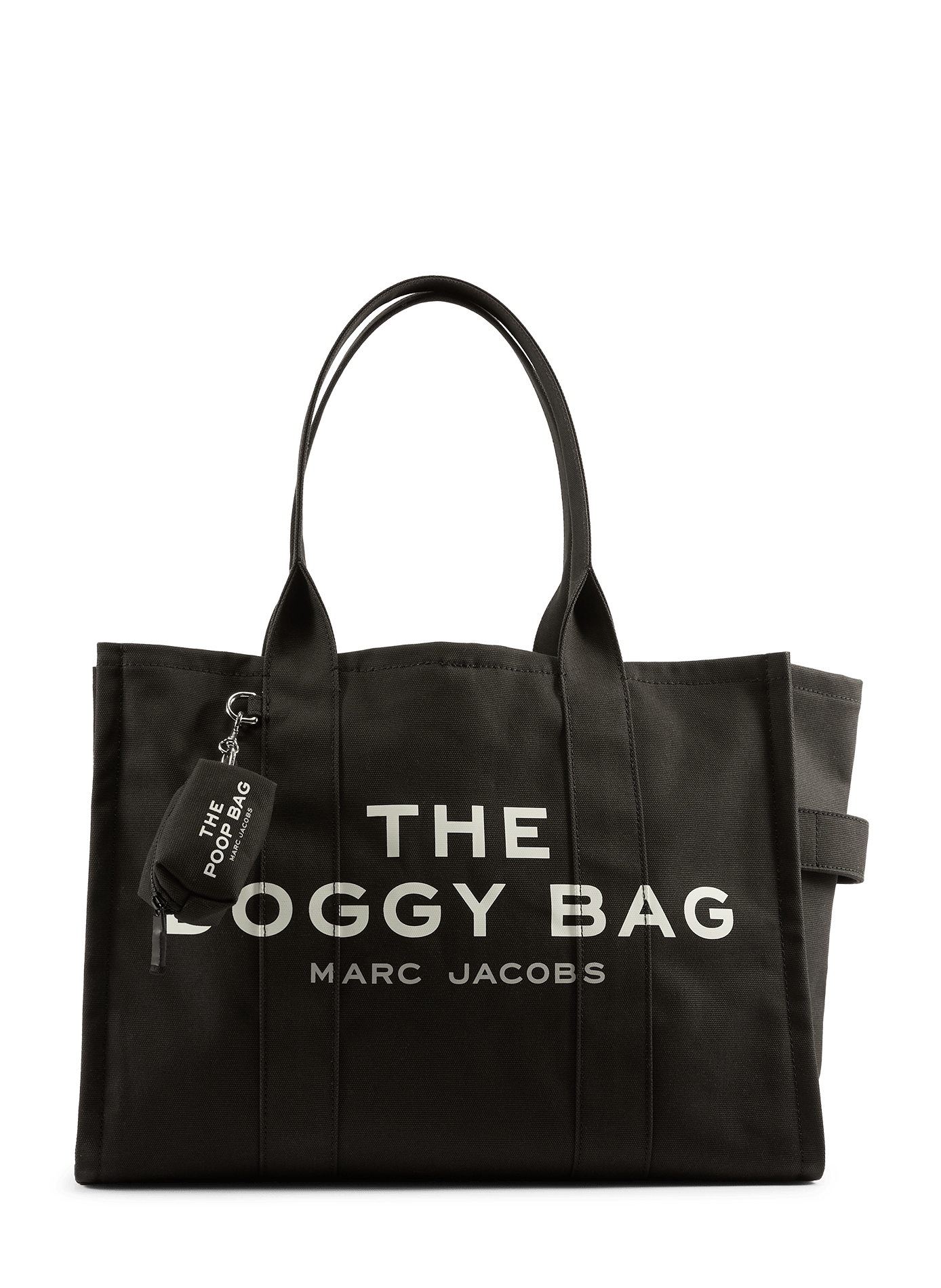 The Doggy Bag en coton MARC JACOBS Noir