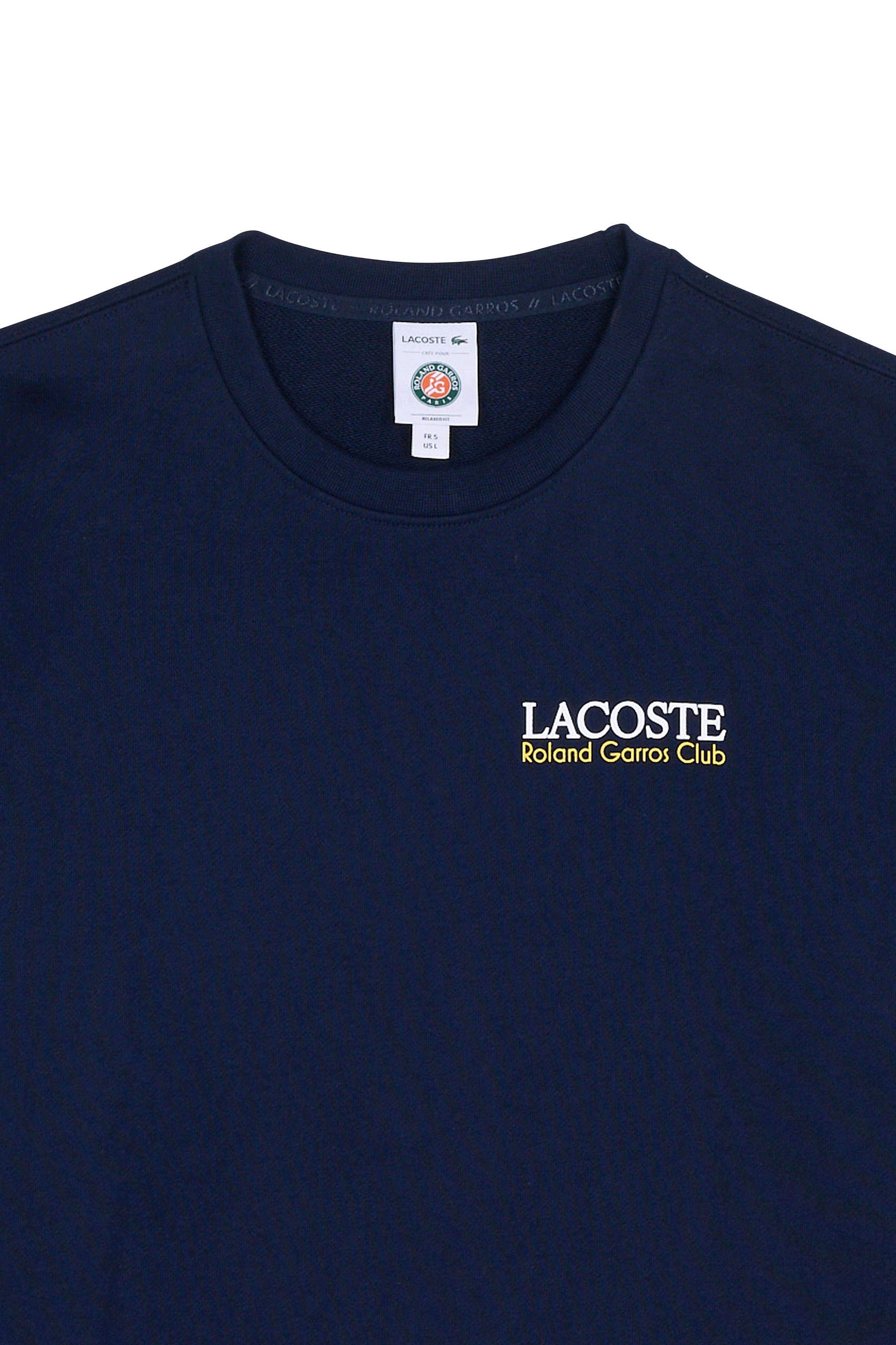Sweatshirt roland garros club LACOSTE Bleu