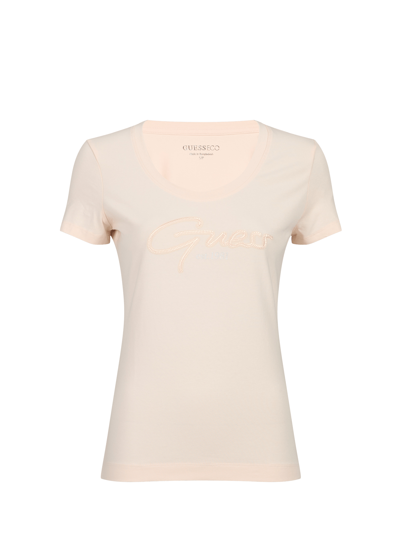T-shirt imprimé en coton mélangé GUESS No color