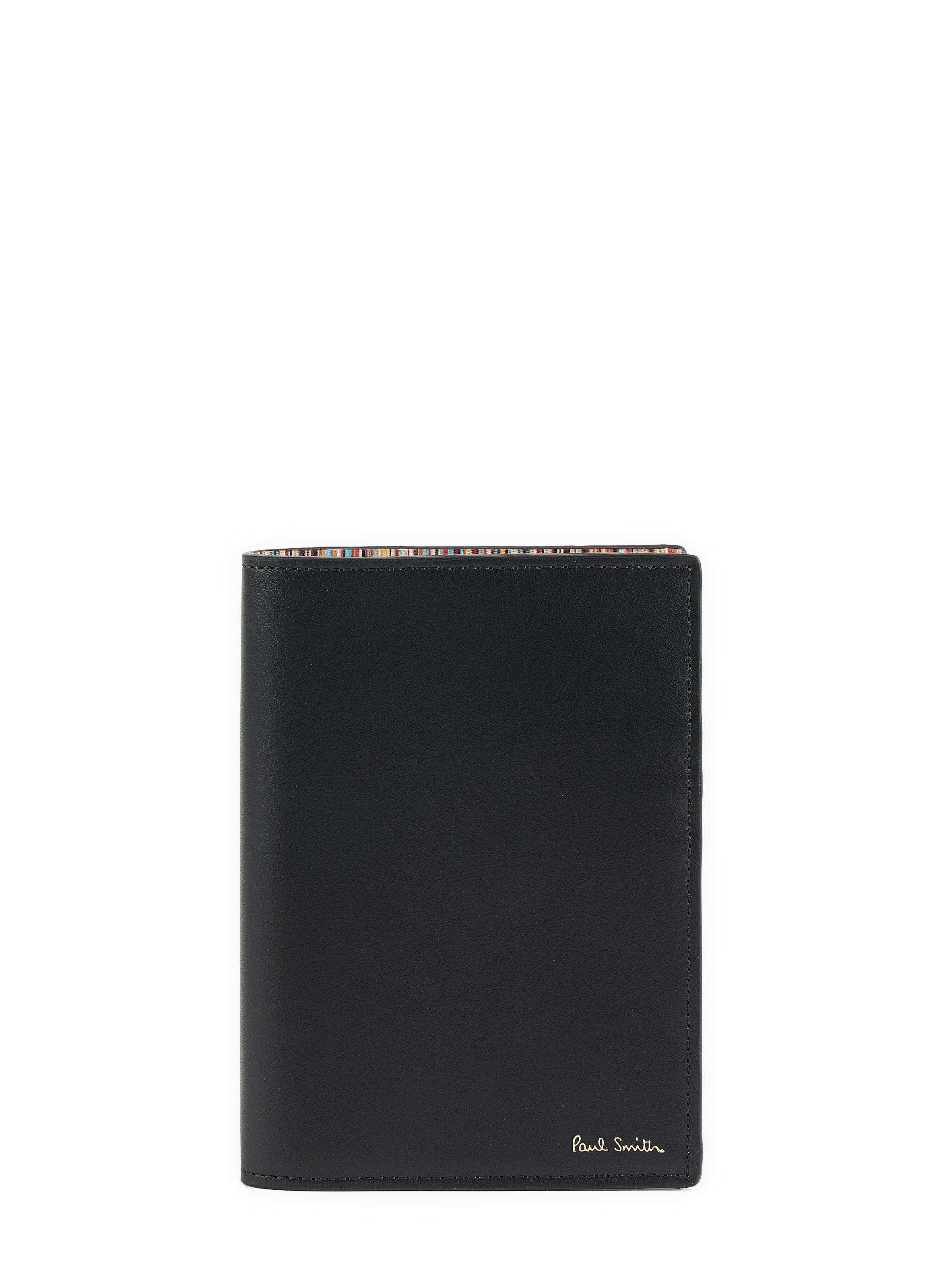 Leather passport holder PAUL SMITH Black