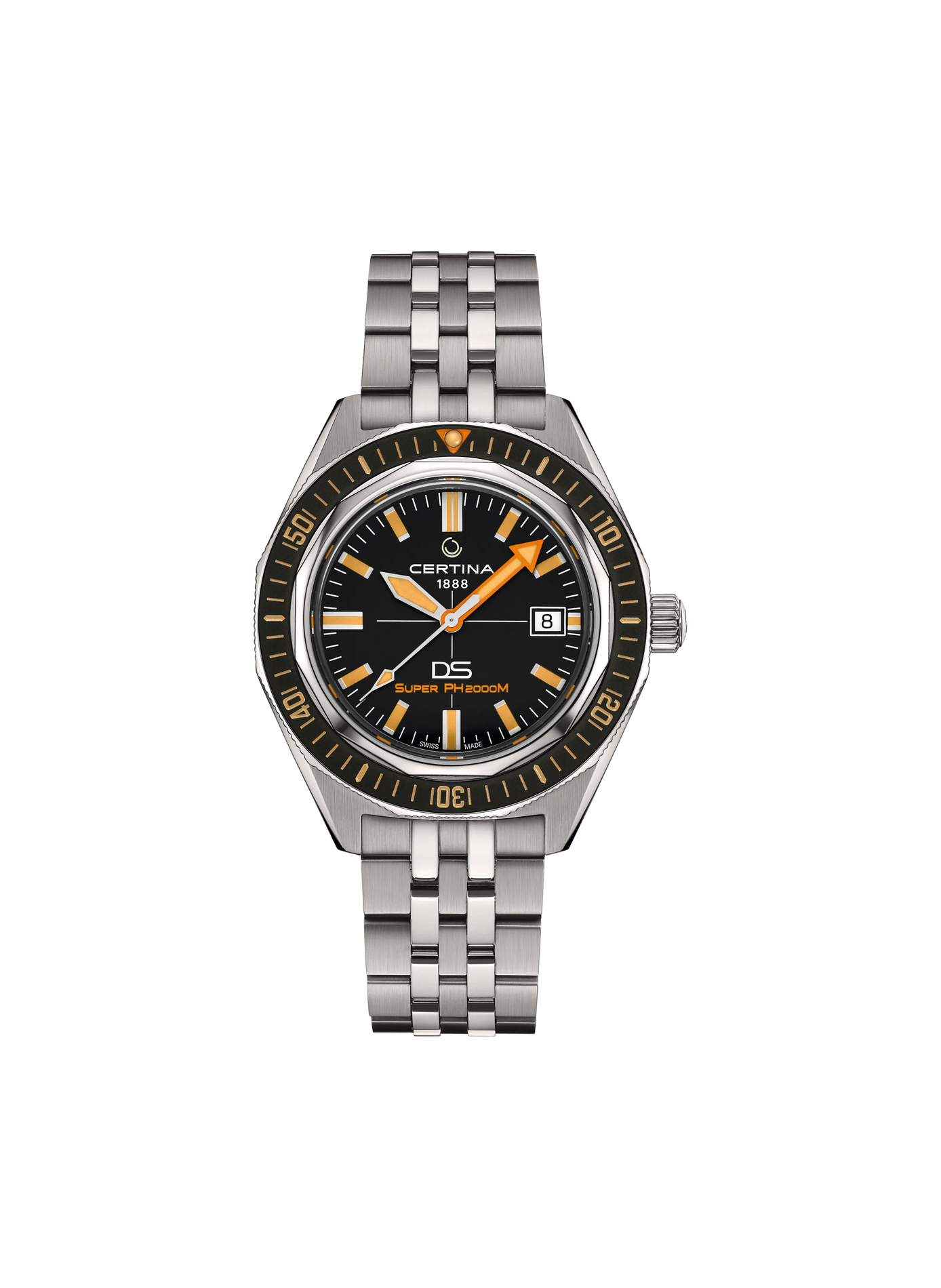Montre automatique DS SUPER PH2000M en titane CERTINA Noir