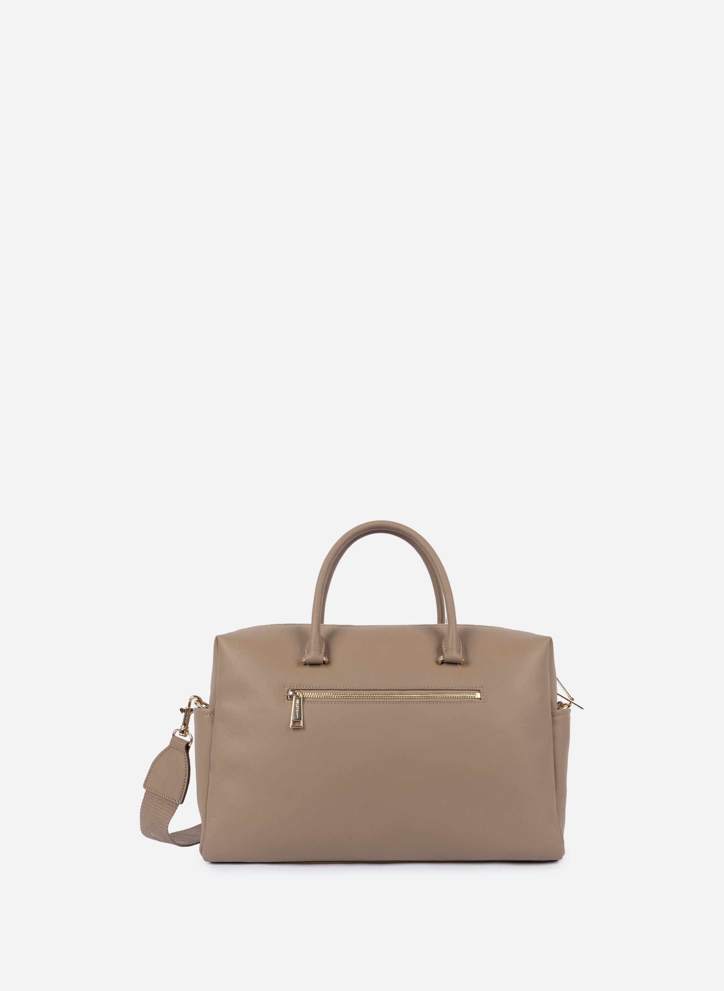Grand sac cabas main - donna cube LANCASTER Marron