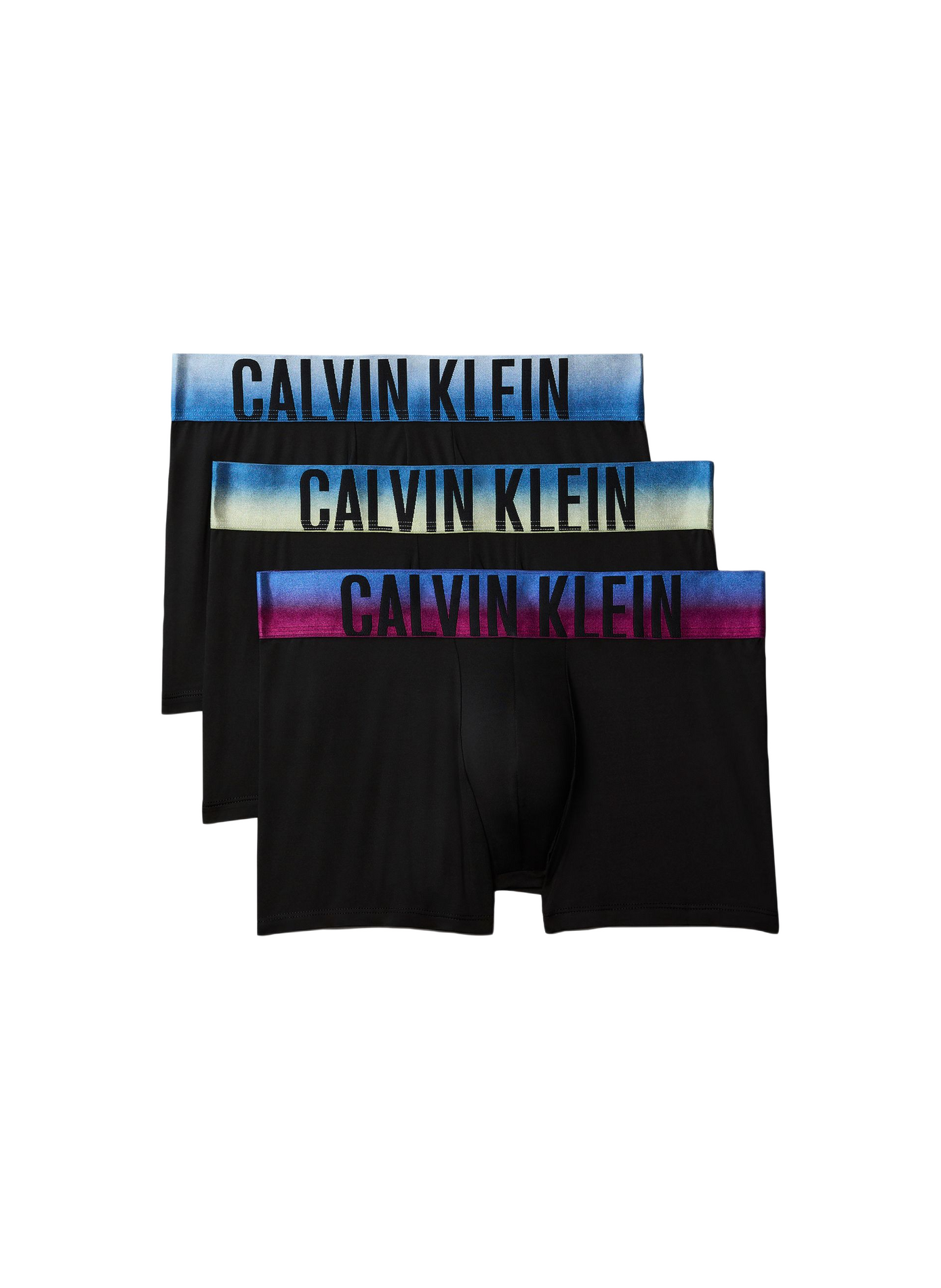 Set aus 3 kurzen Boxershorts CALVIN KLEIN Schwarz