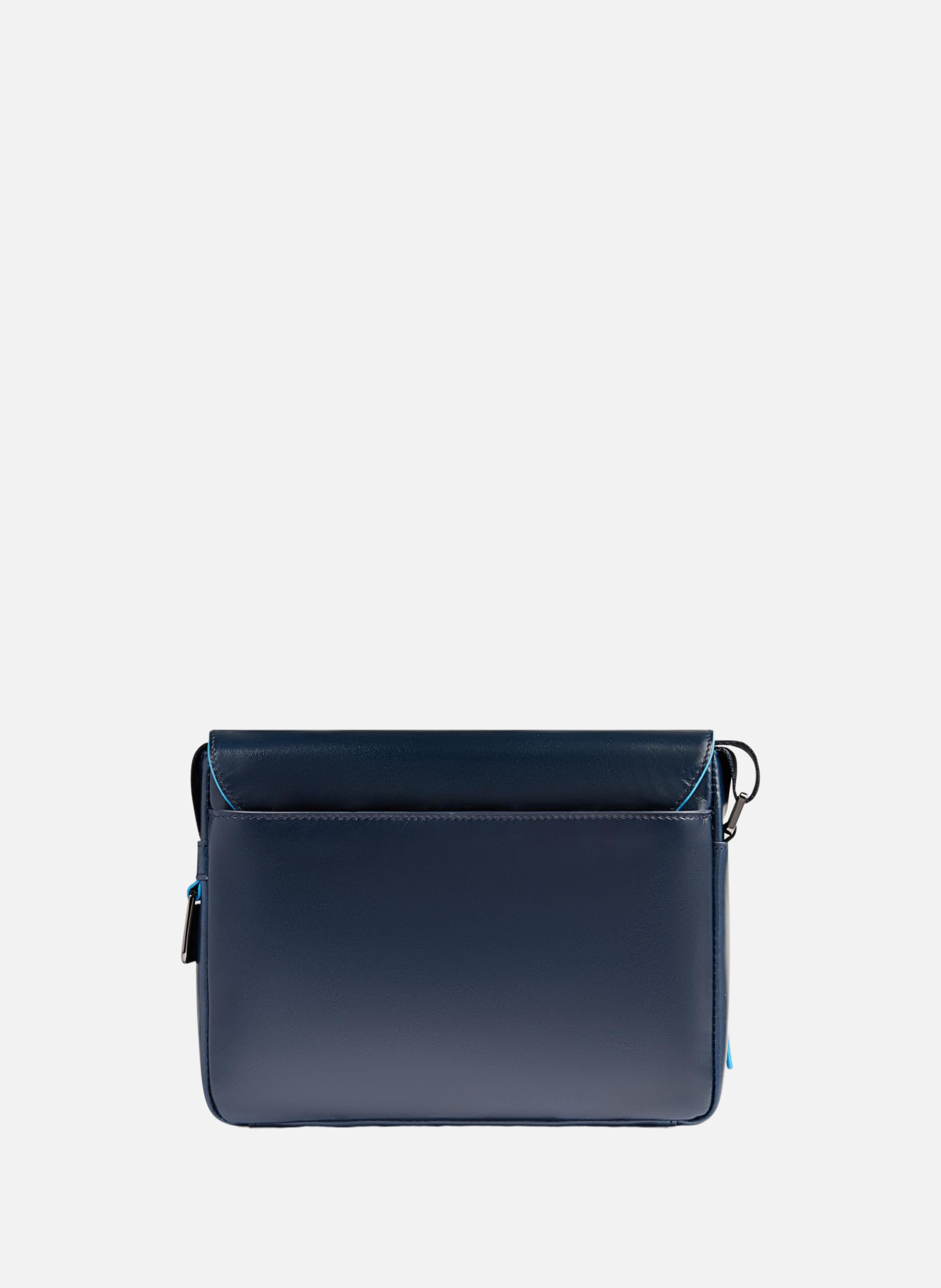 Personalizable men's crossbody bag PIQUADRO Blue