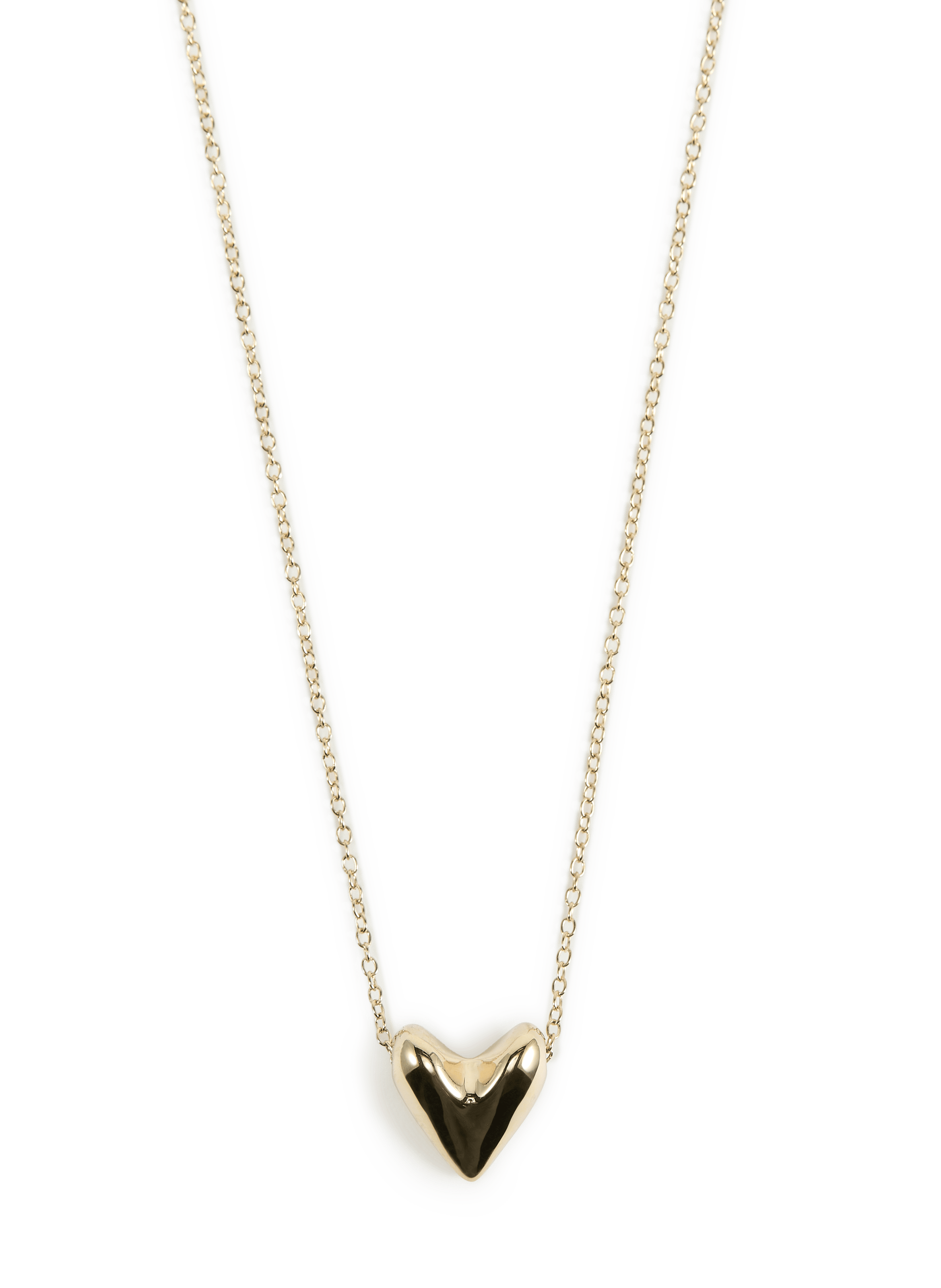 Heart pendant necklace OTIUMBERG Golden