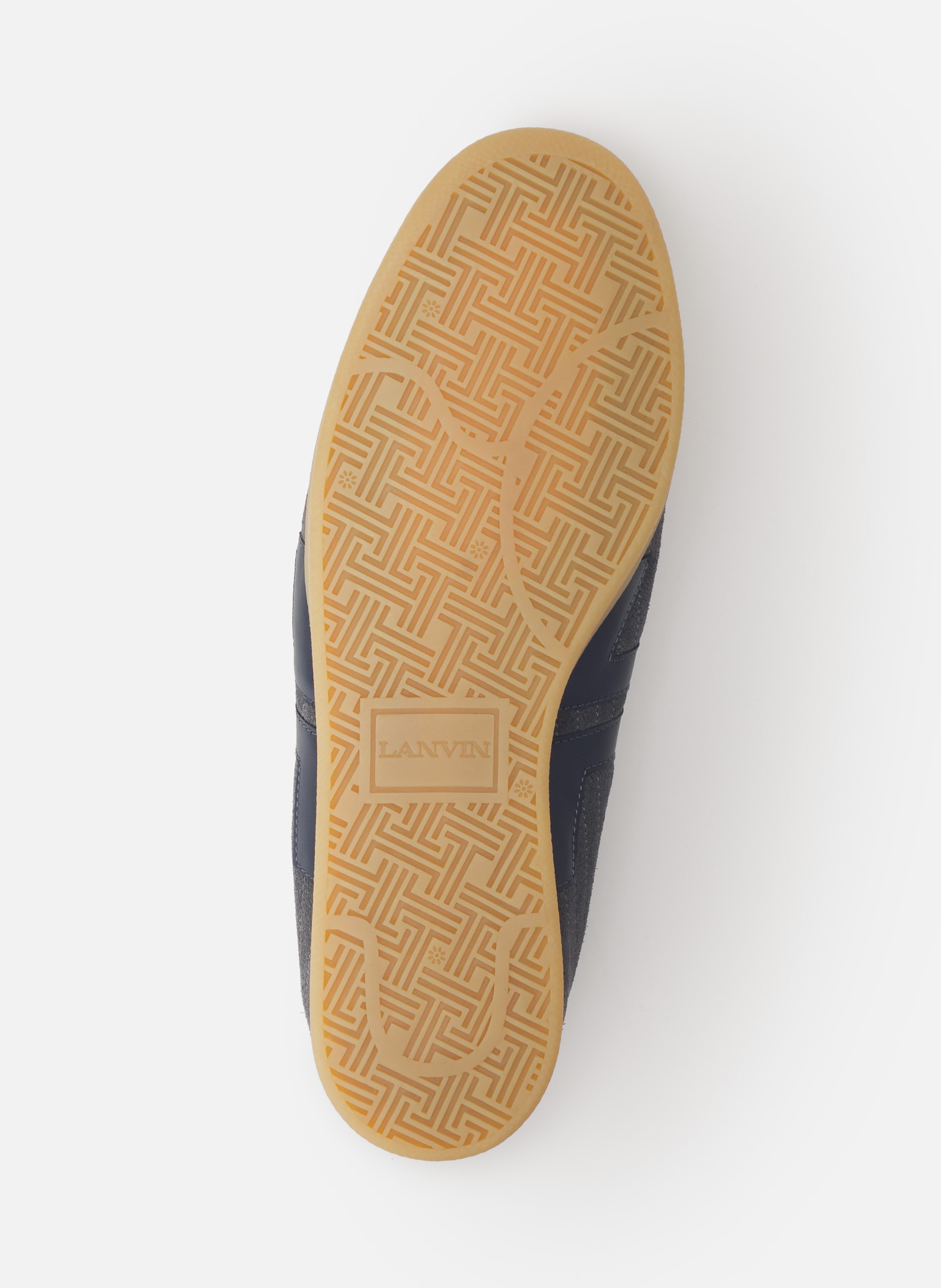 Sneakers glen 2.0 en cuir LANVIN Gris