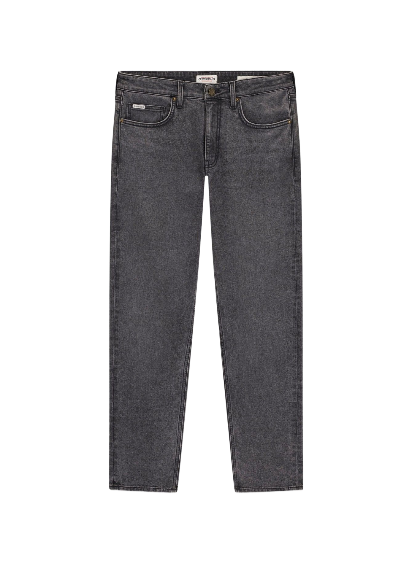 Slim-fit cotton-blend jeans GUESS Grey