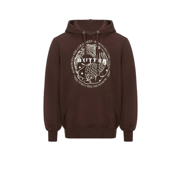 Hoodie Fishswirl en coton