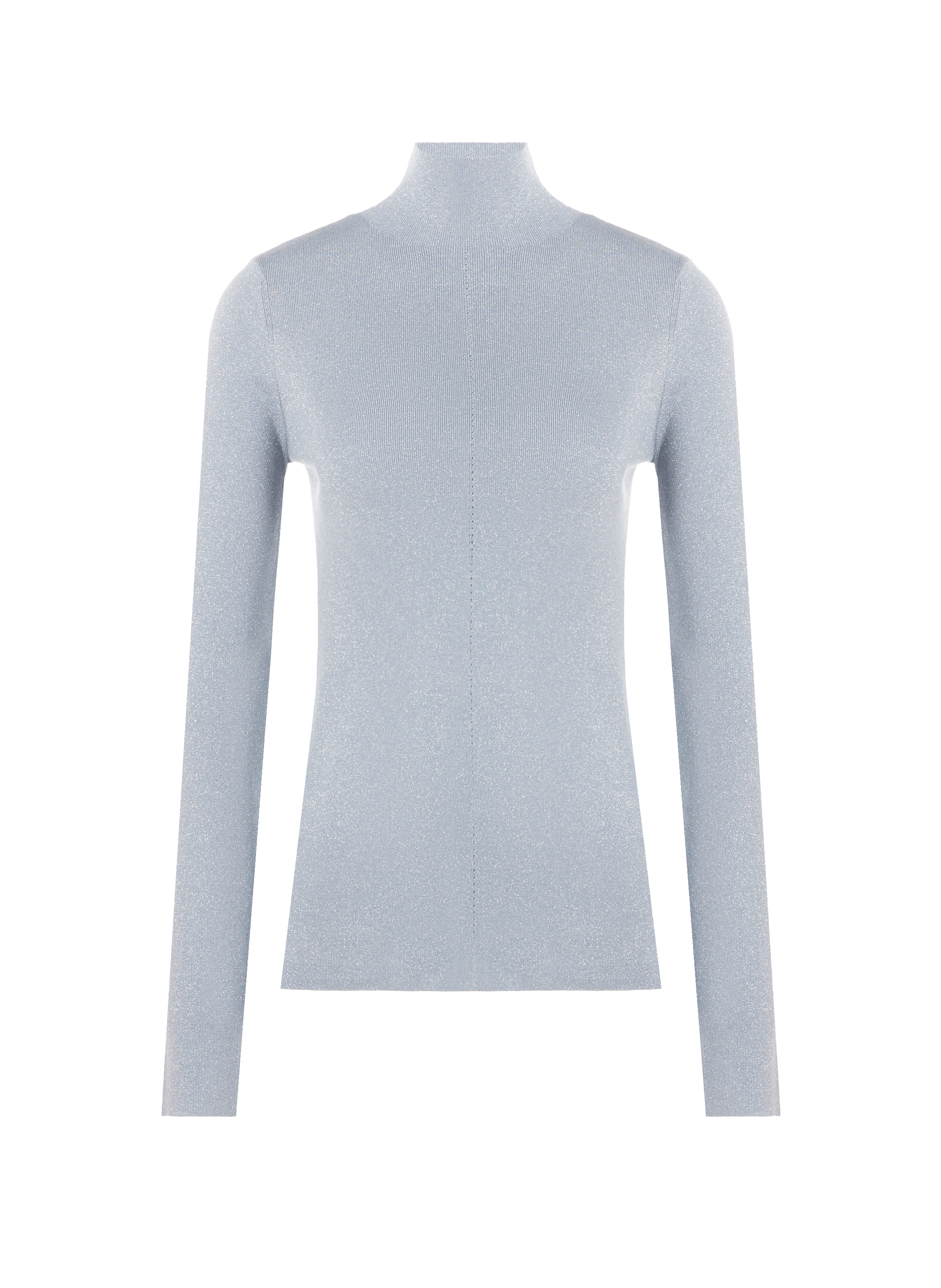 Pull avec fil métallisé