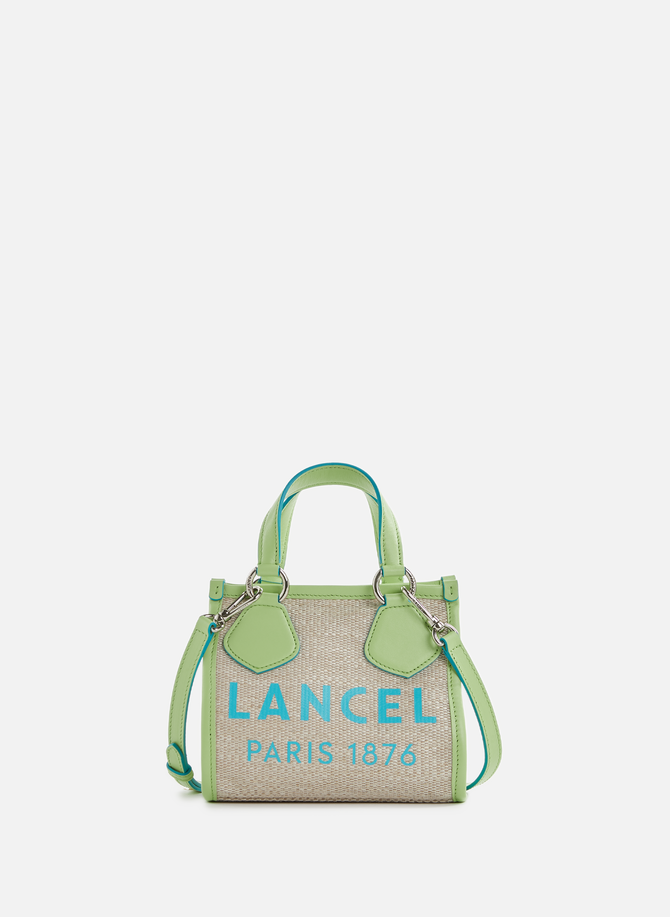 Summer Tote mini leather bag LANCEL